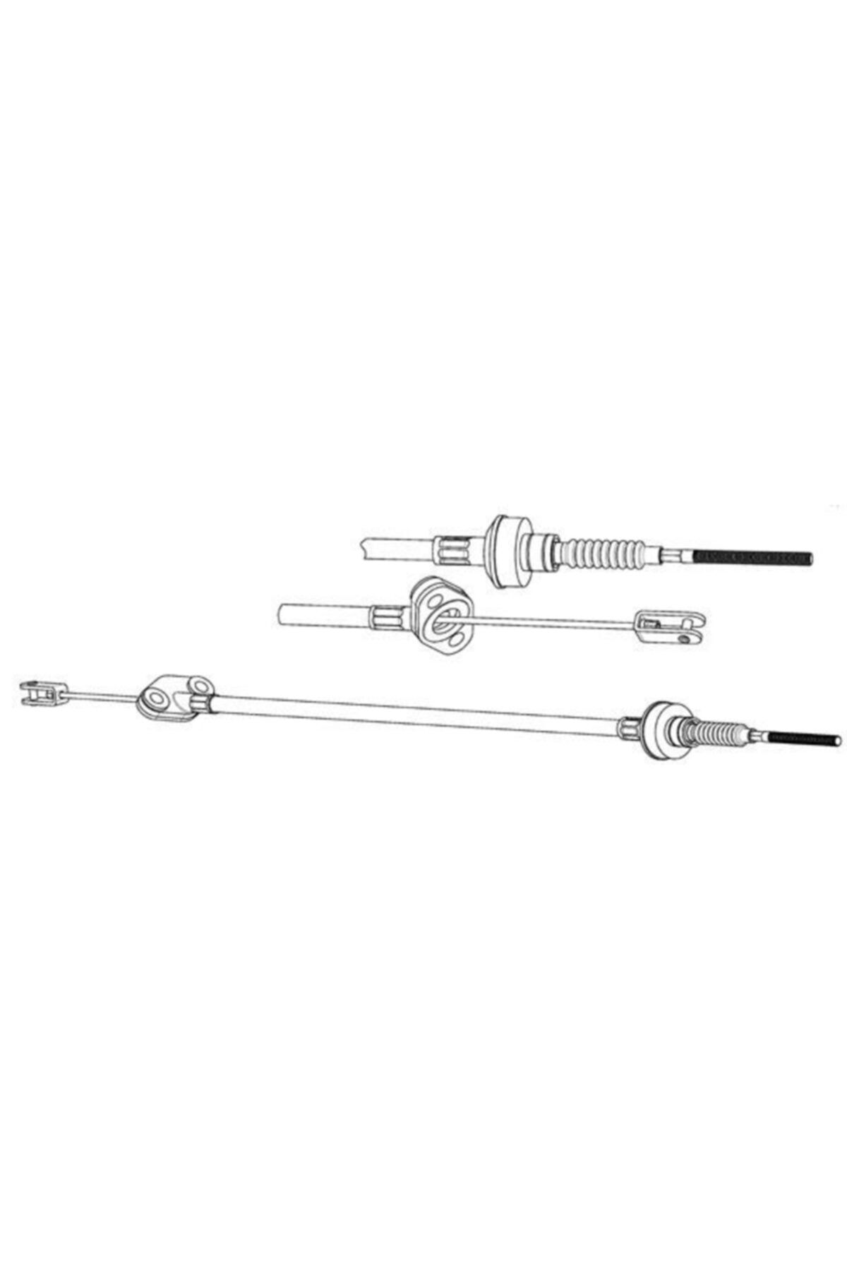 CAVO Debriyaj Deli Agıla 1.2 04=  (675mm/413mm)