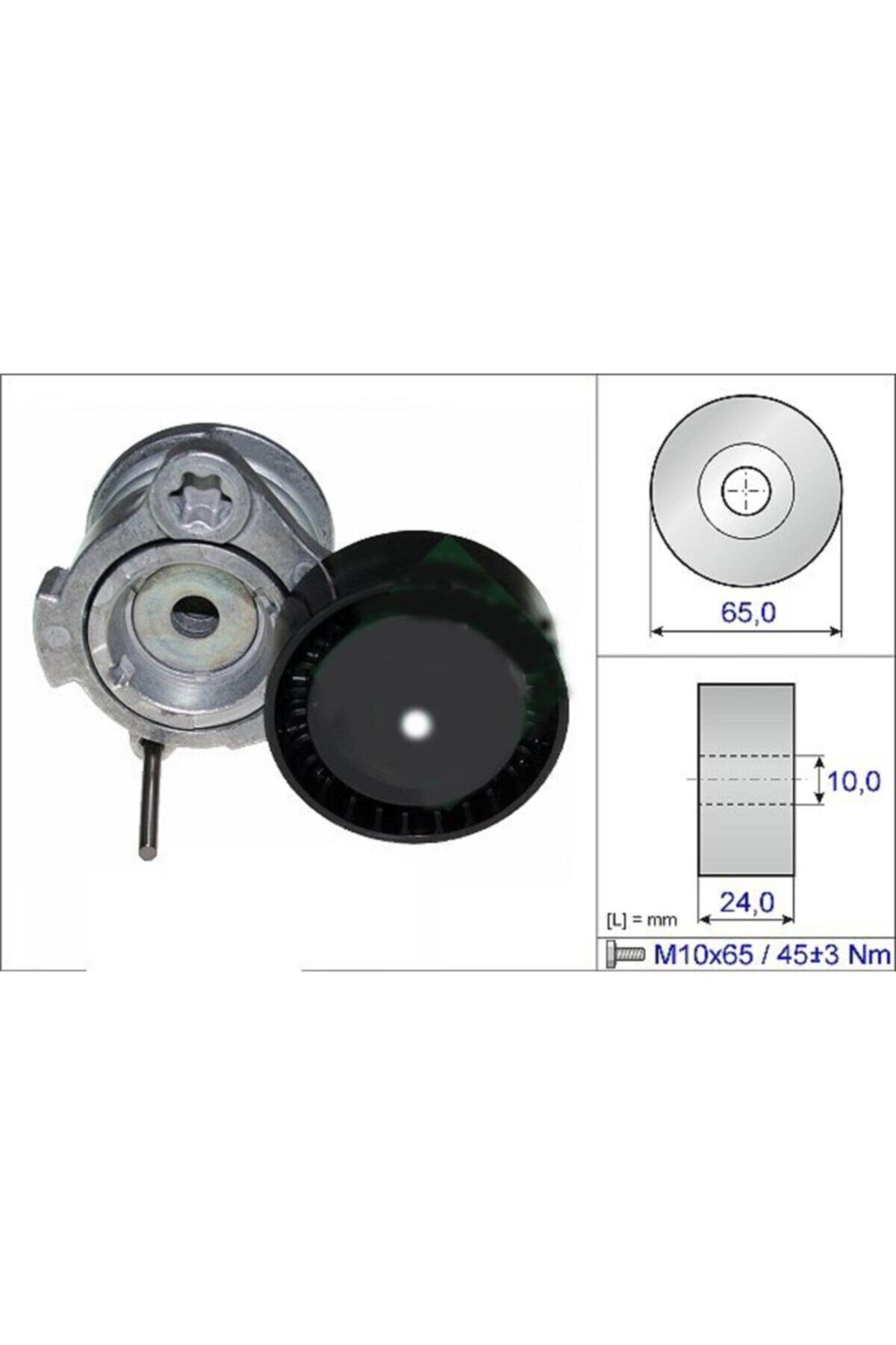 GATES V Kayıs Gergı Rulmanı Komple Opel Antara 2,0 Cdtı Chevrolet Capt