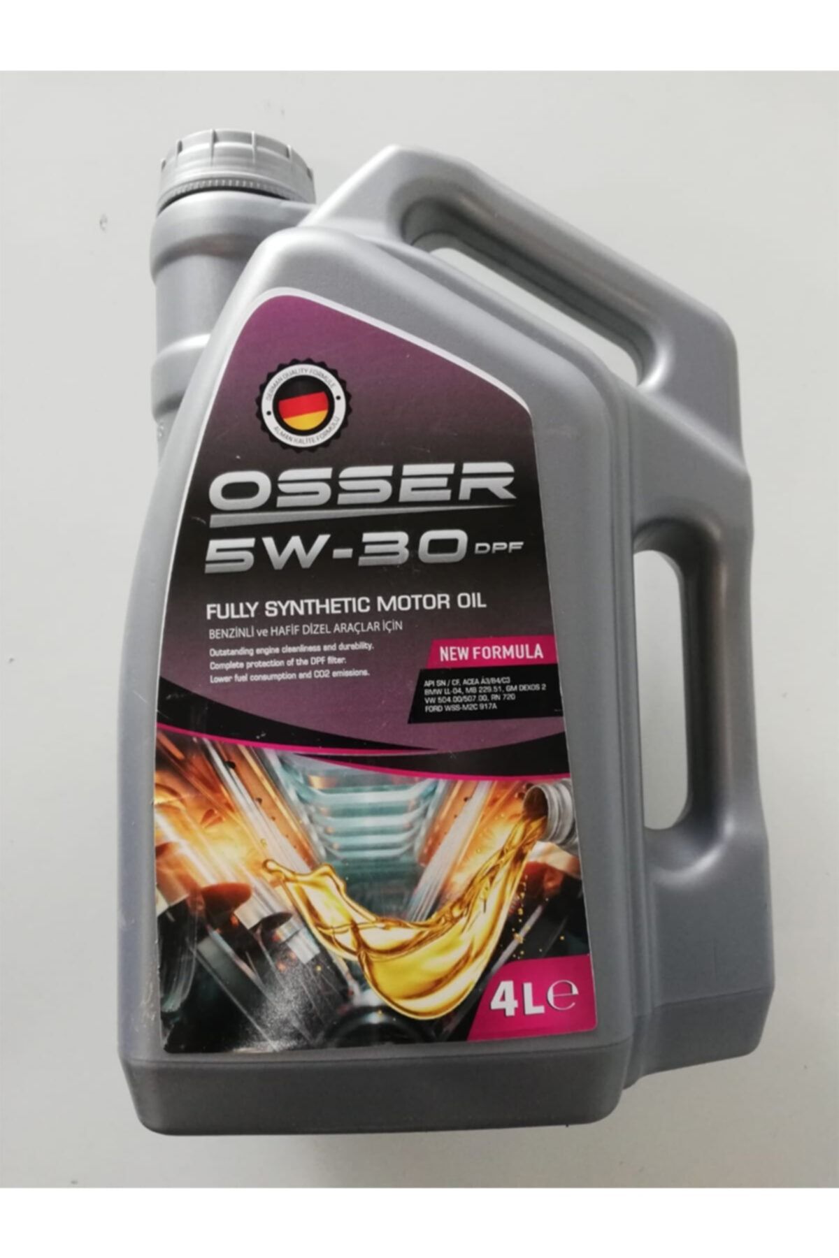 OSSER 5w-30 4lt Dpf Motor Yağı