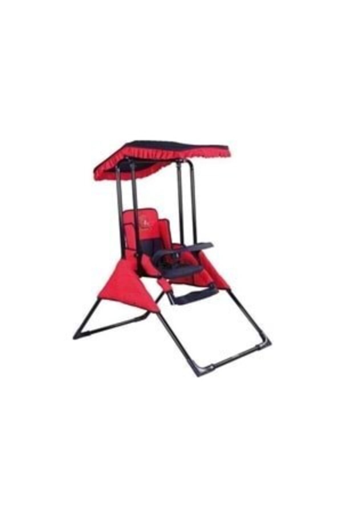 BabyHope Bebek Kırçıllı Kırmızı Yatarlı Salıncak 804