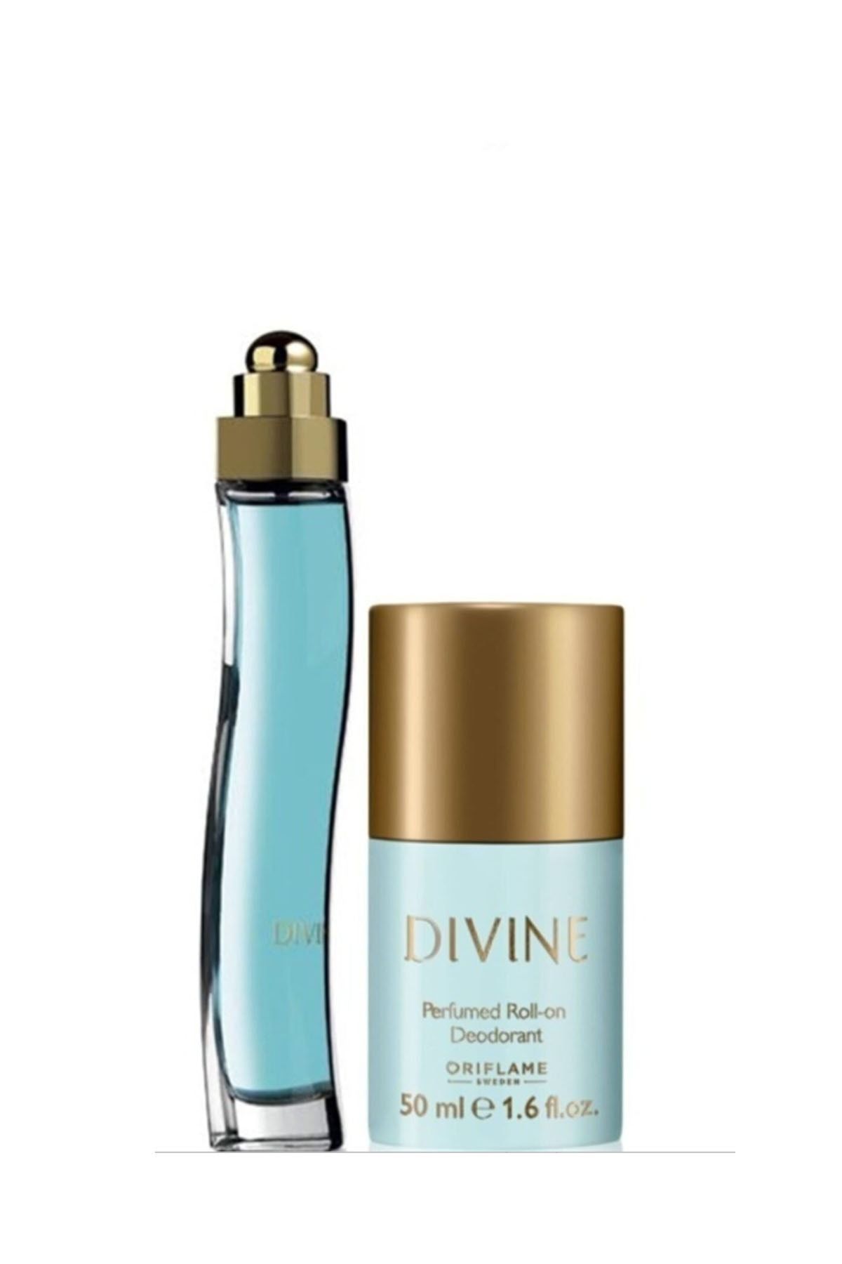 Oriflame Divine Edt 50ml Kadın Parfümü Ve Divine Parfümlü Roll-on Deodorant