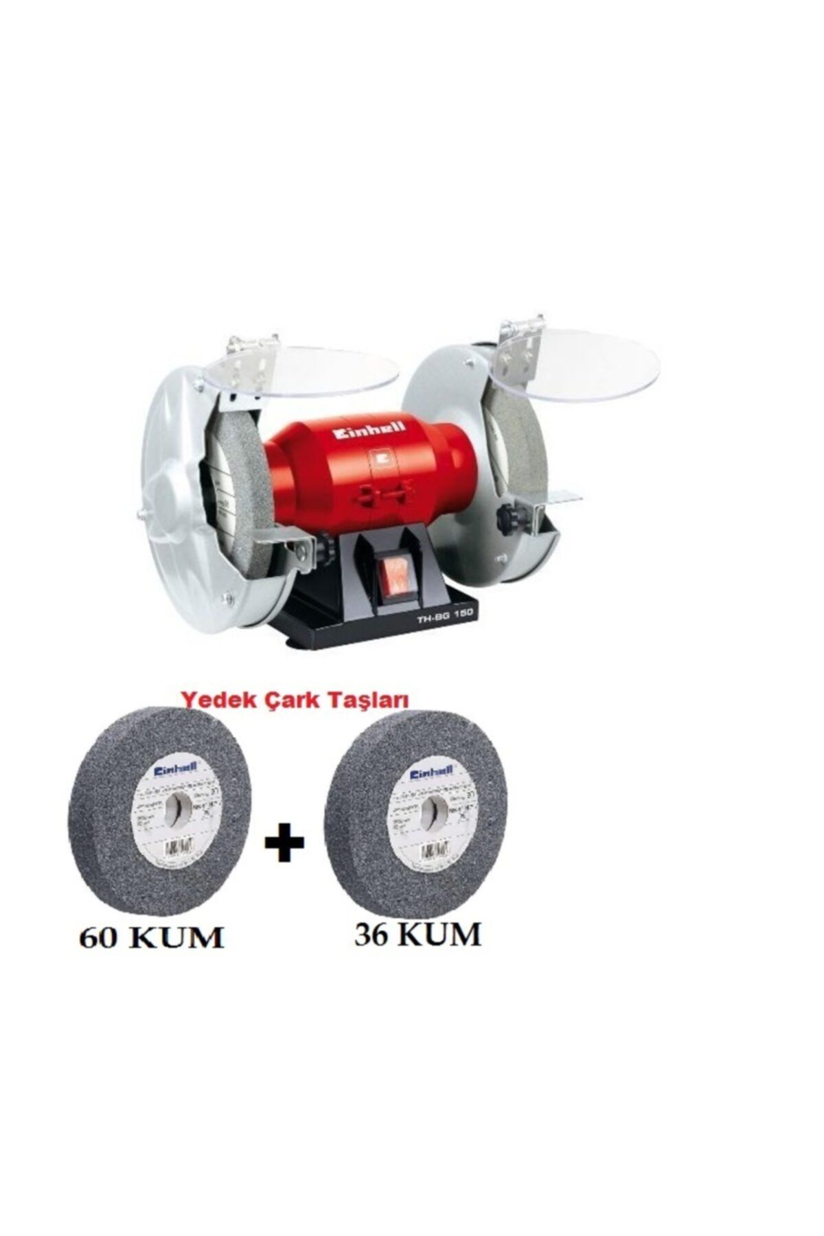Einhell Şanlıurfa Th-bg 150 Taş Motoru +1 Adet 36 Kum 1 Adet 60 Kum