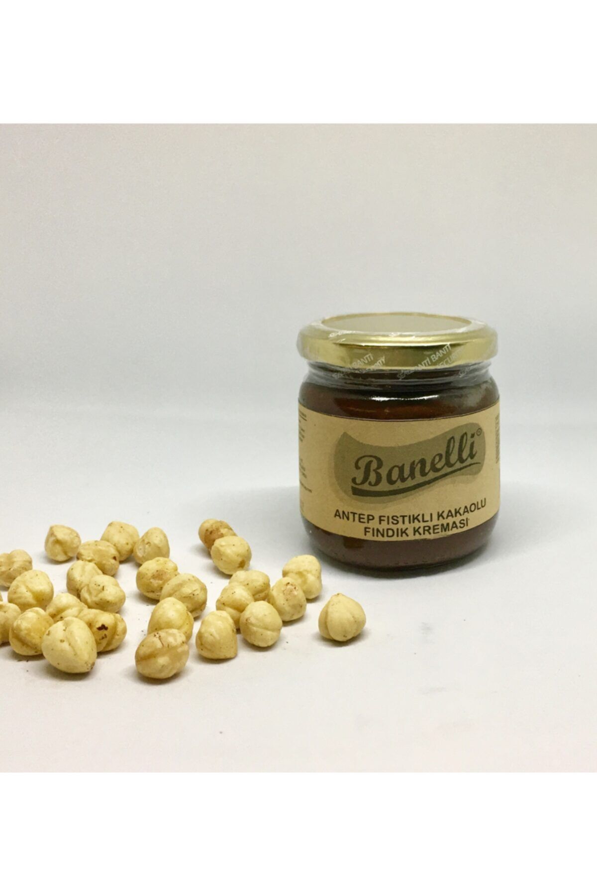 BANELLİ Antep Fıstık Parçalı Kakaolu Fındık Kreması 200gr.