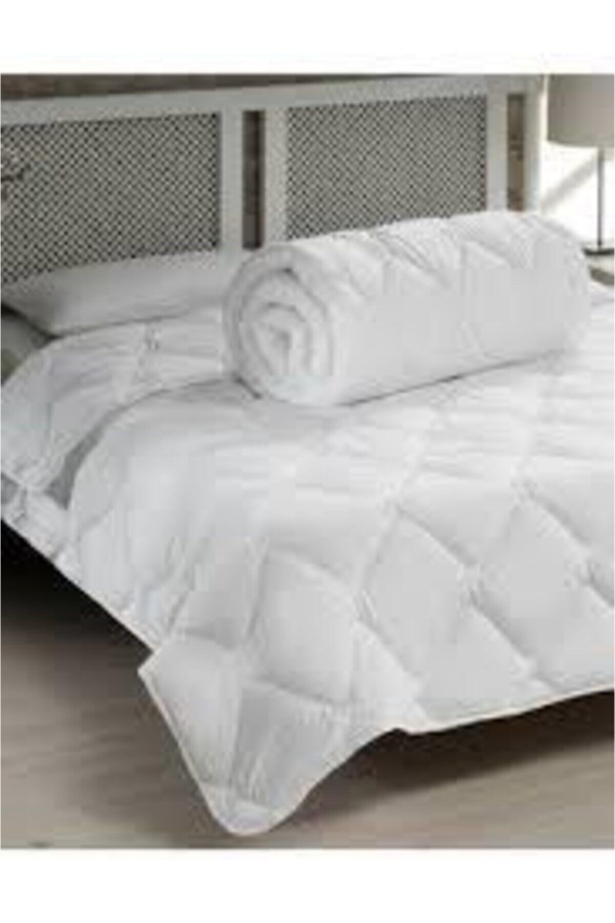 DELUX ERDEM HOME COLLECTION Tek Kişilik Beyaz Silikonlu Yorgan 155*215 Ebat