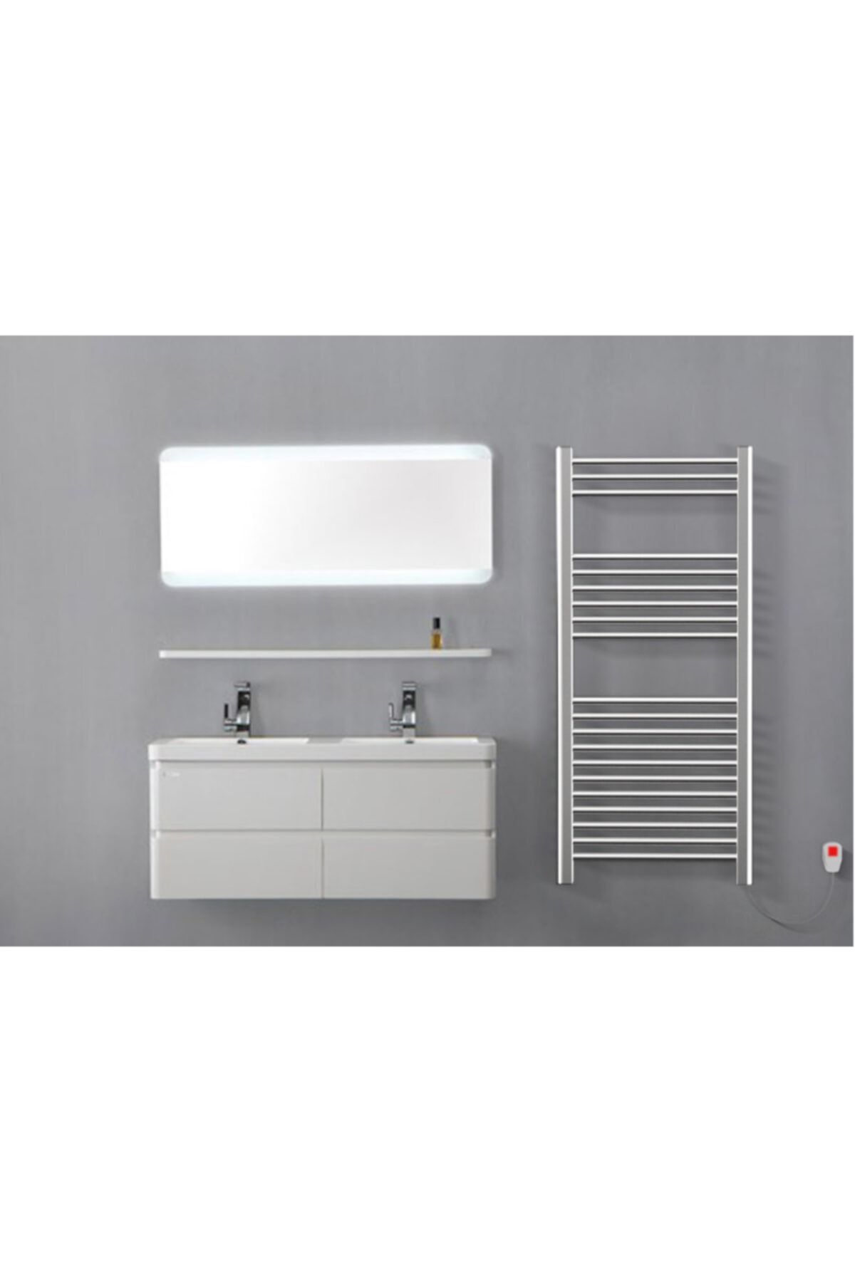 OM THERMO Elektrikli Havlupan 500*700 Krom (SUSUZ ÇALIŞIR)