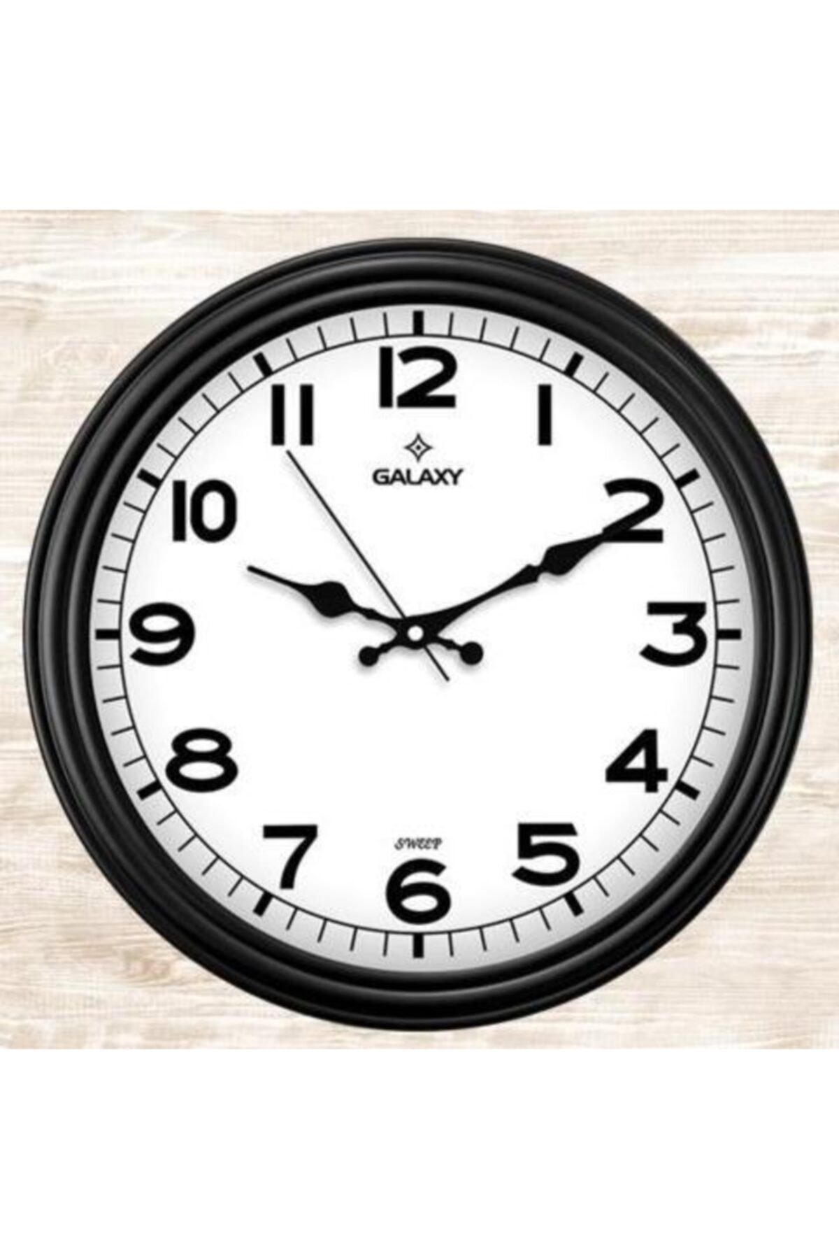 Galaxy Siyah Duvar Saati 200-k