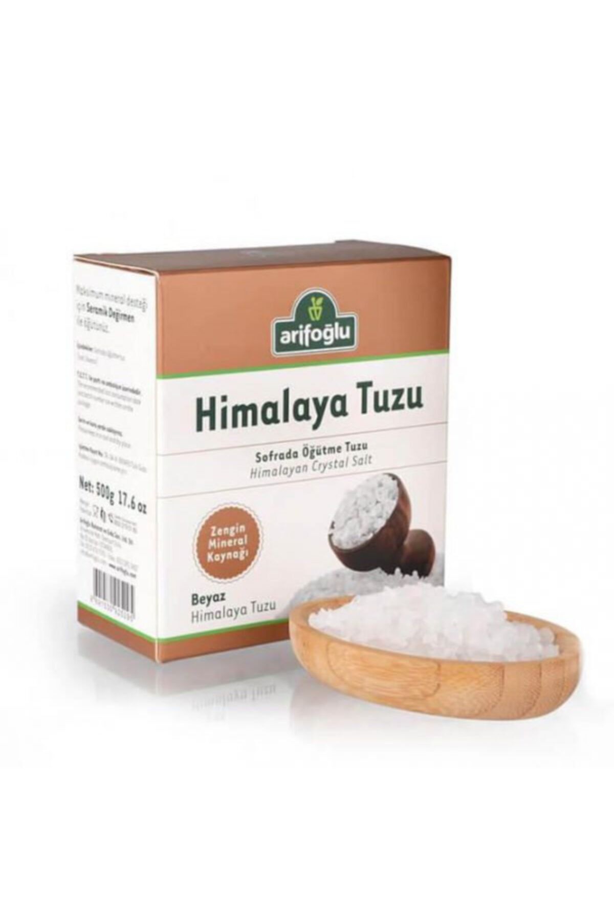 Arifoğlu Beyaz Öğütülmüş Himalaya Tuzu 500gr