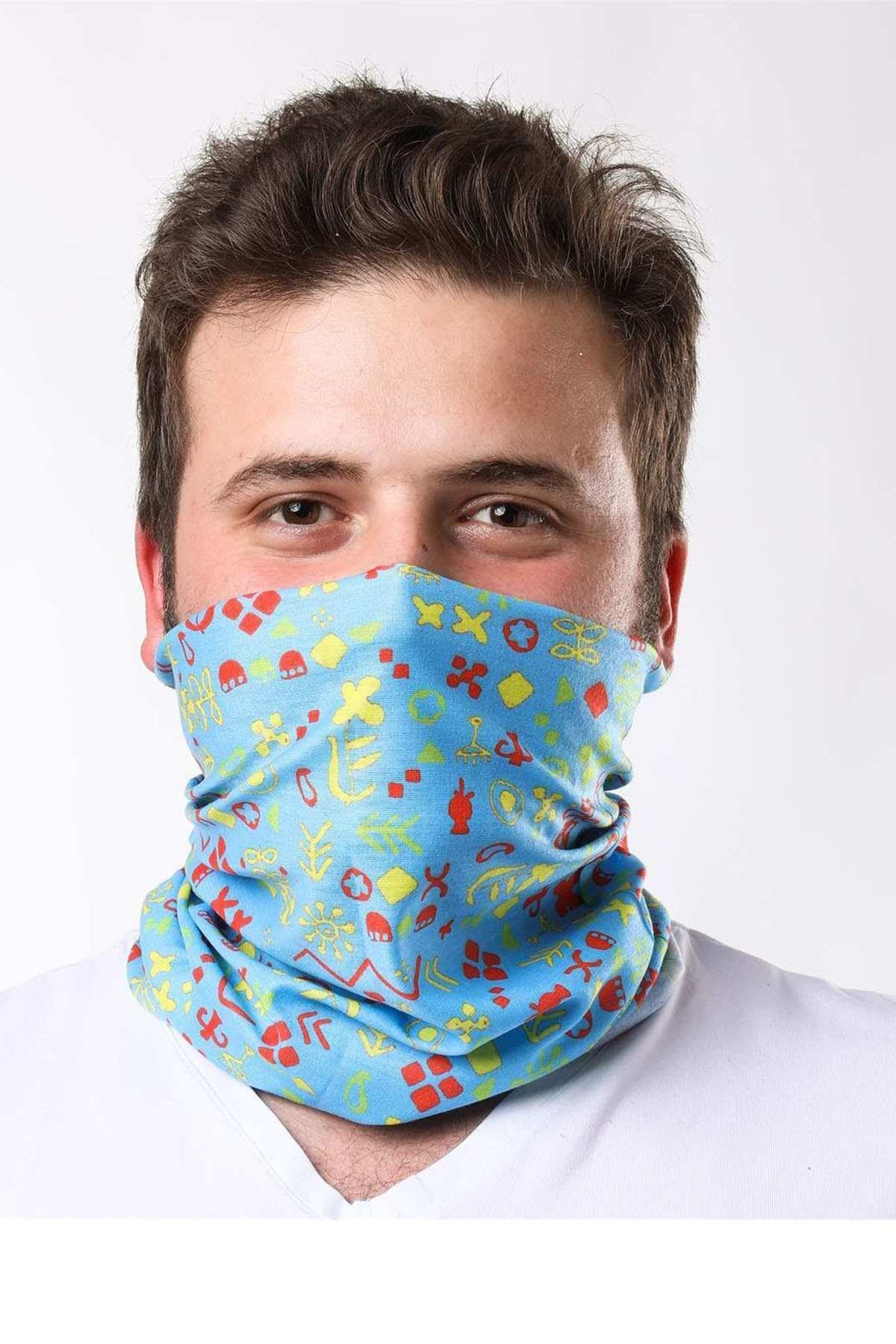 Buff Bandana / Çok Satan Model Açık Renk Yazlık 02