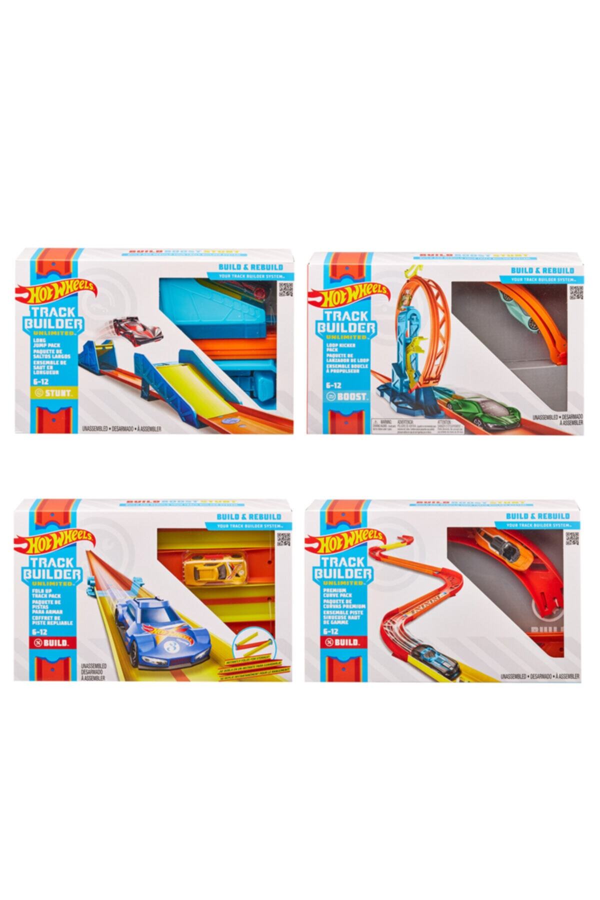 HOT WHEELS Track Builder Tasarla Ve Yeniden Oluştur Serisi