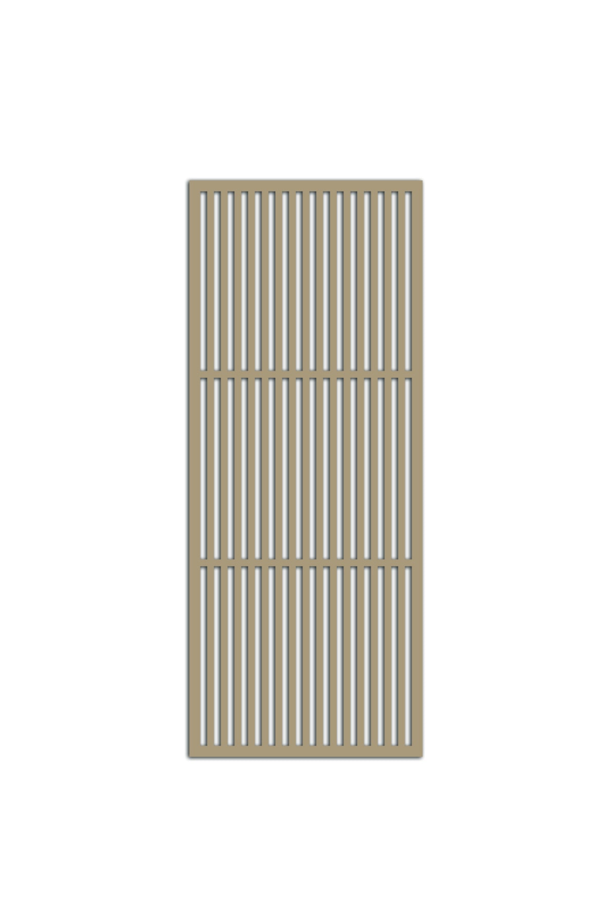 Liar Dekor Liar Ahşap Seperatör (Paravan) - KSP-213 - (10 mm) - (60 cm x 160 cm) - (Ham)