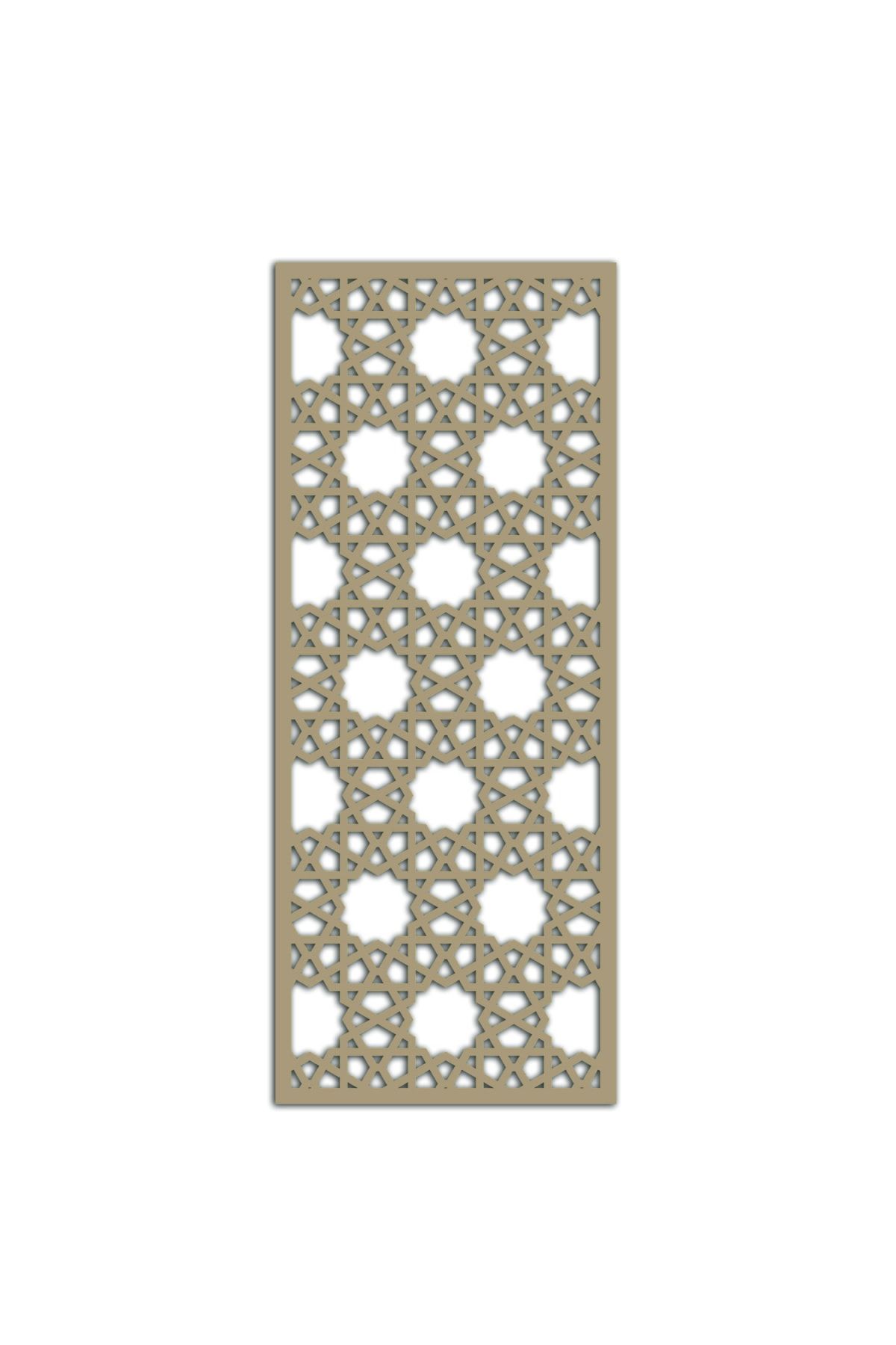 Liar Dekor Liar Ahşap Seperatör (Paravan) - KSP-211 - (10 mm) - (60 cm x 160 cm) - (Ham)