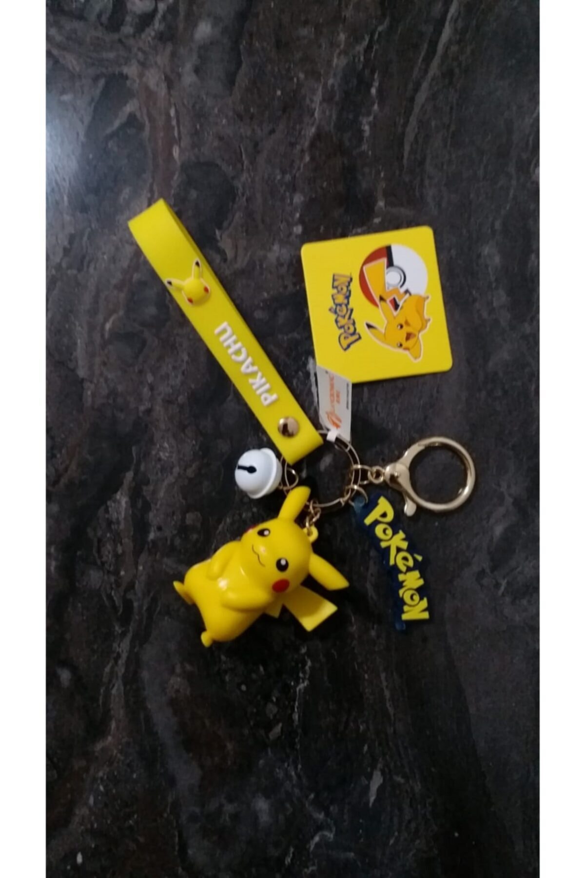 Nintendo Orjinal Pokemon Mini Figür Pikachu Anahtarlık Lisanslı Pokemon Mini Figür Anahtarlık