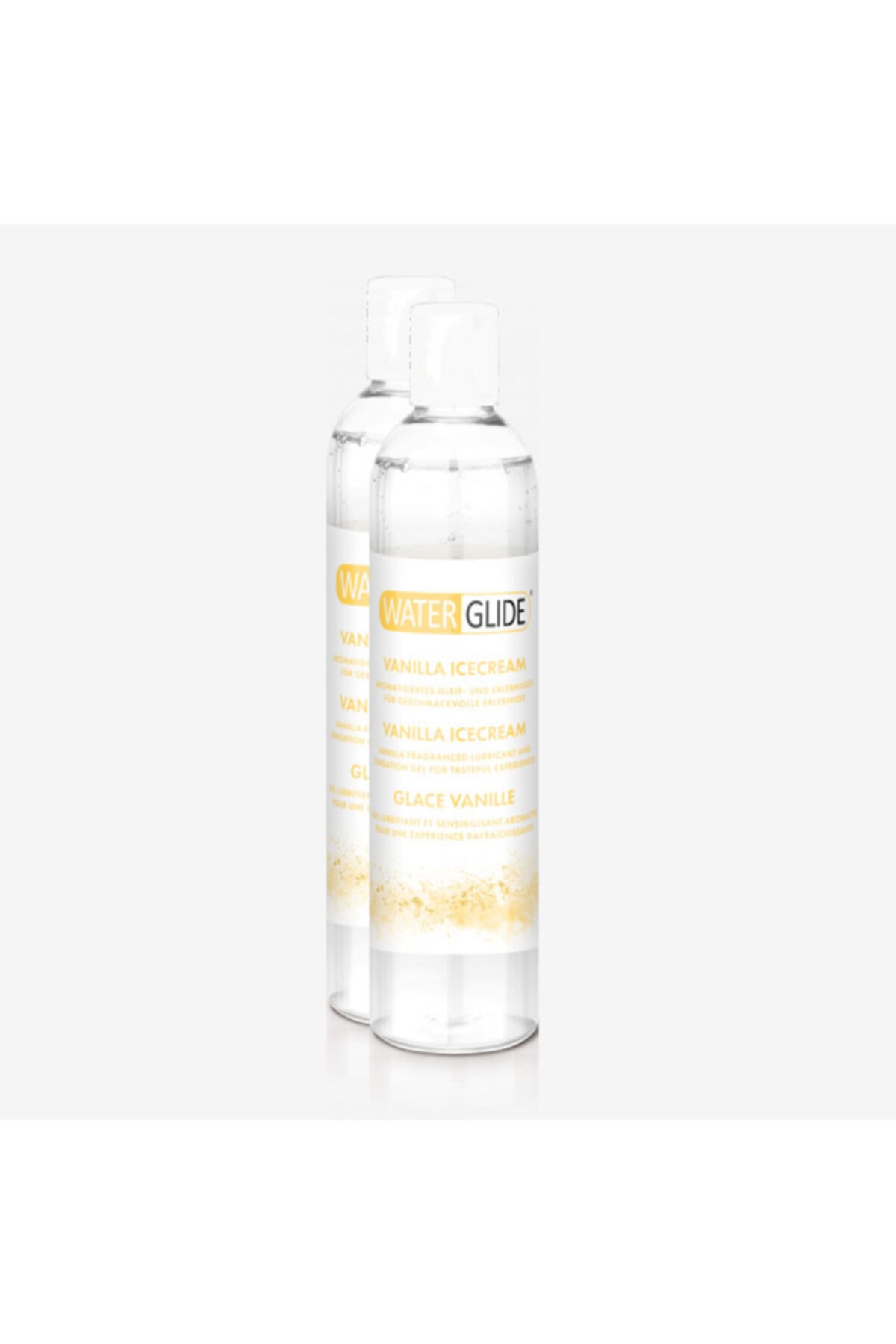 WATERGLIDE Vanilla Icecream Lubricant Gel 400ml Vanilya Aromalı Kayganlaştırıcı Jel 2 Adet