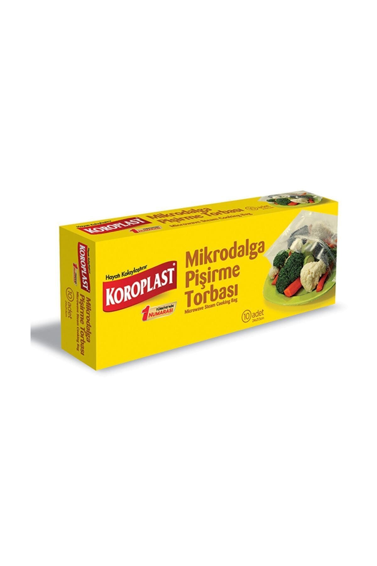 Koroplast Mikrodalga Pişirme Torbası 10'lu (24*21,5)