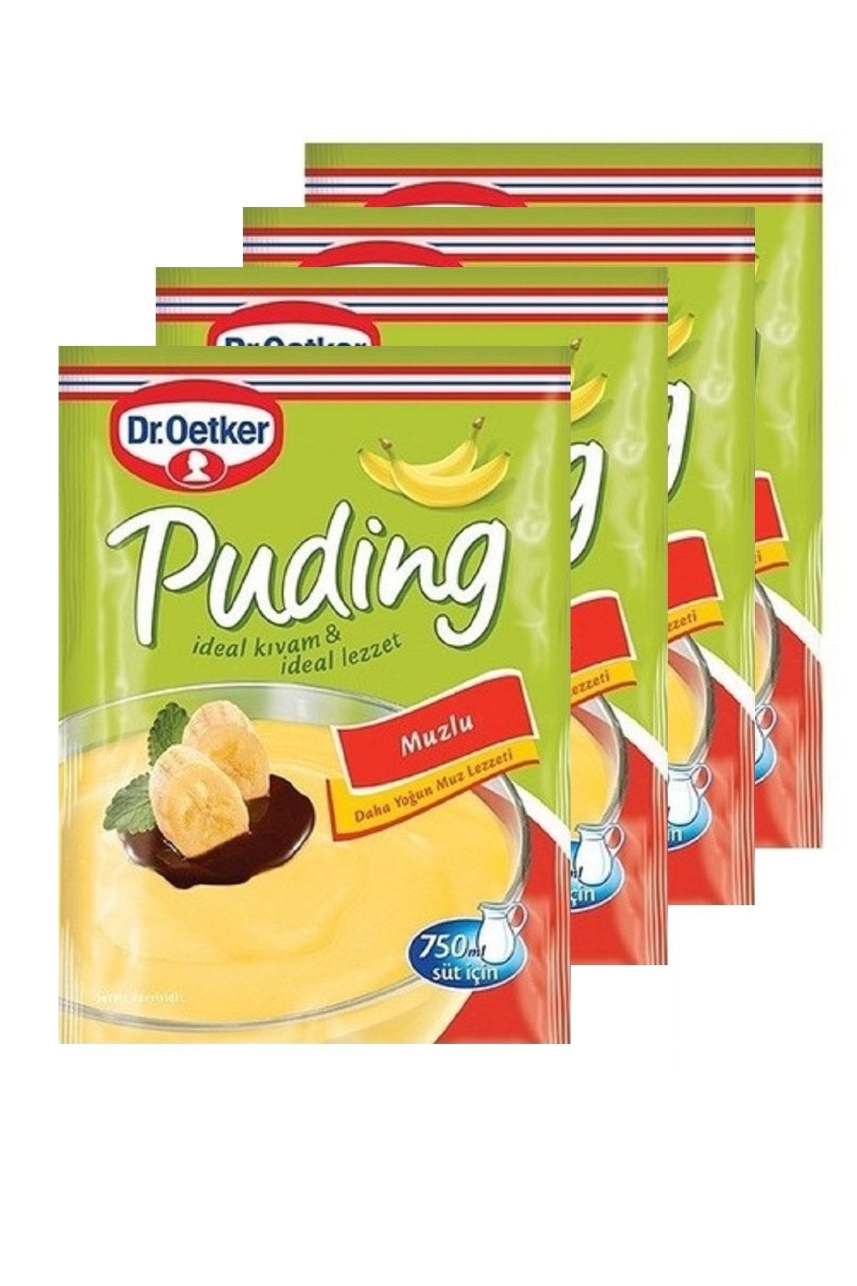 Dr. Oetker Muzlu Puding 125 Gr X 4