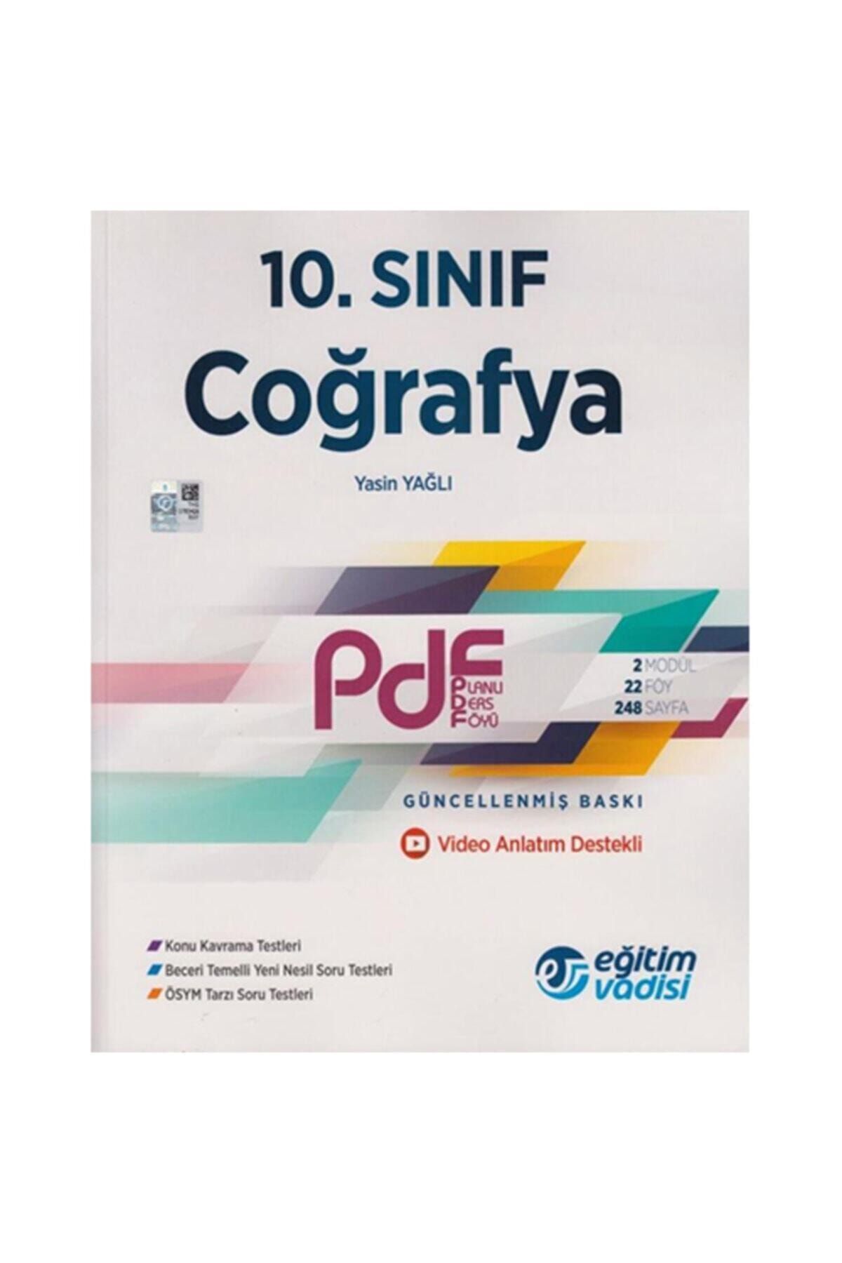 egitim vadisi yayinlari 10 sinif pdf cografya video anlatim destekli 2020 fiyati yorumlari trendyol