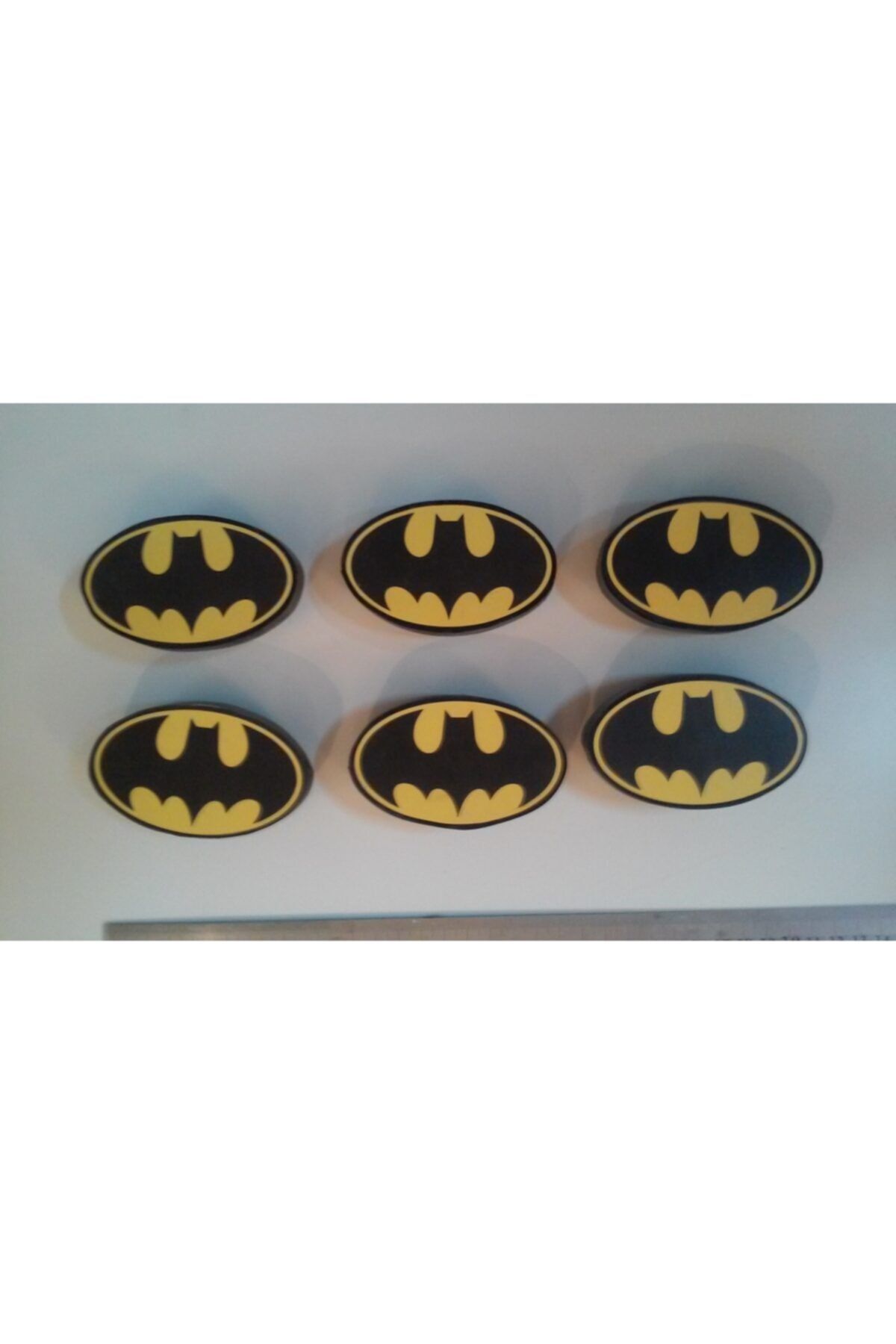 bebekulpdekor Batman Bebek Çocuk Odası Dolap Çekmece Kulbu 6lı Set