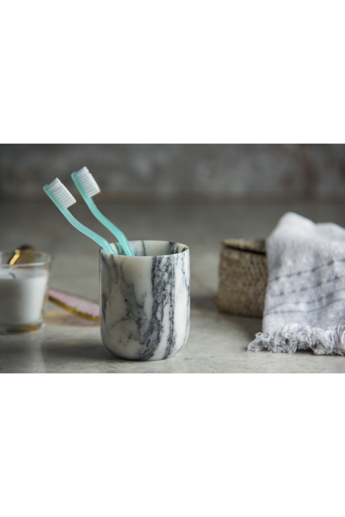 Milestone Opale Mermer Diş Fırçalık