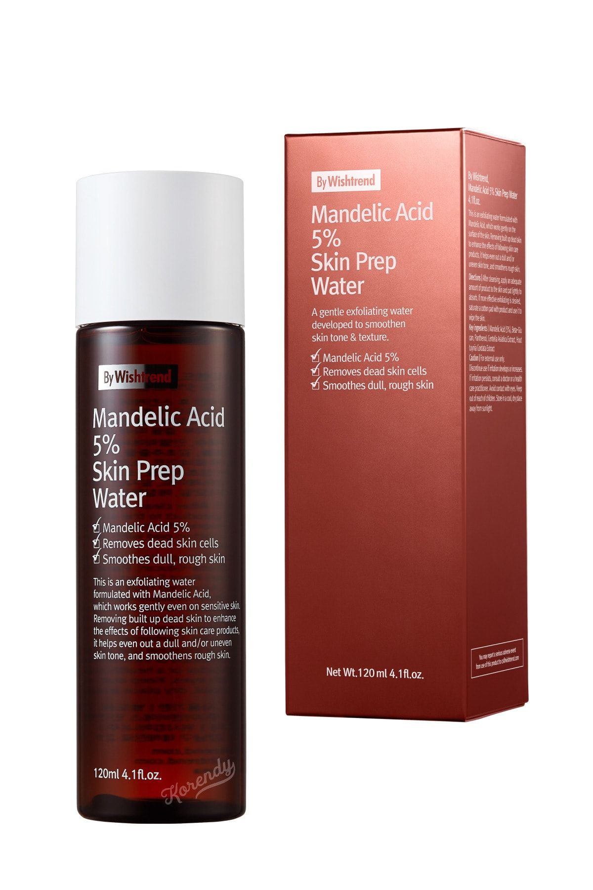 By Wishtrend %5 Mandelic Acid Ph 4.5 120ml - Sivilce Güneş Lekesi Hassas Cilt Badem Mandelik Asit Peeling Soyucu