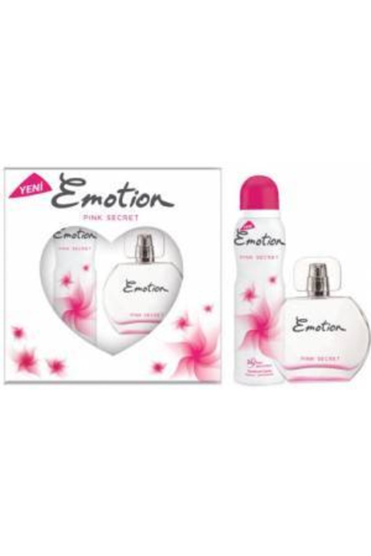 Emotion Pınk Secret Bayan Edt 50 ml + 150 ml Deodorant Parfüm Seti