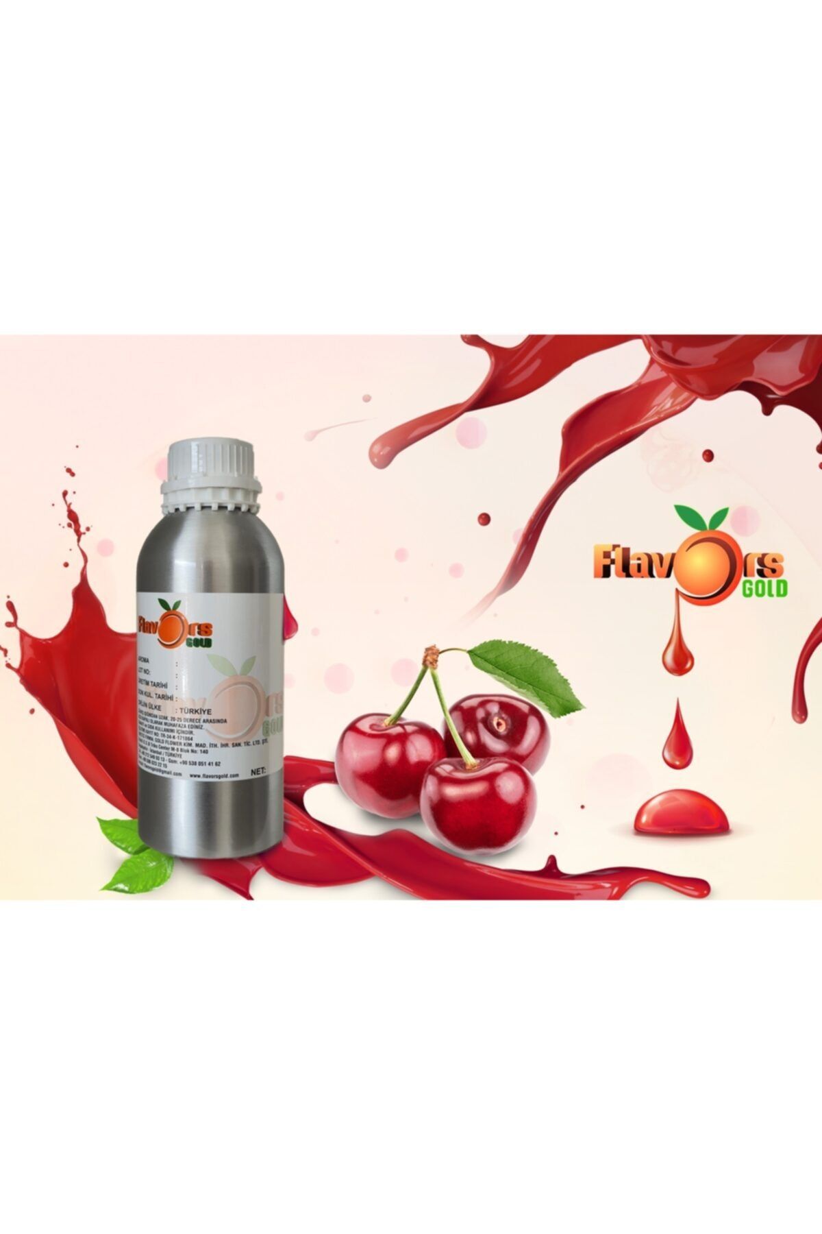 GOLD FLAVORS Kiraz Emülsiyon Aroması