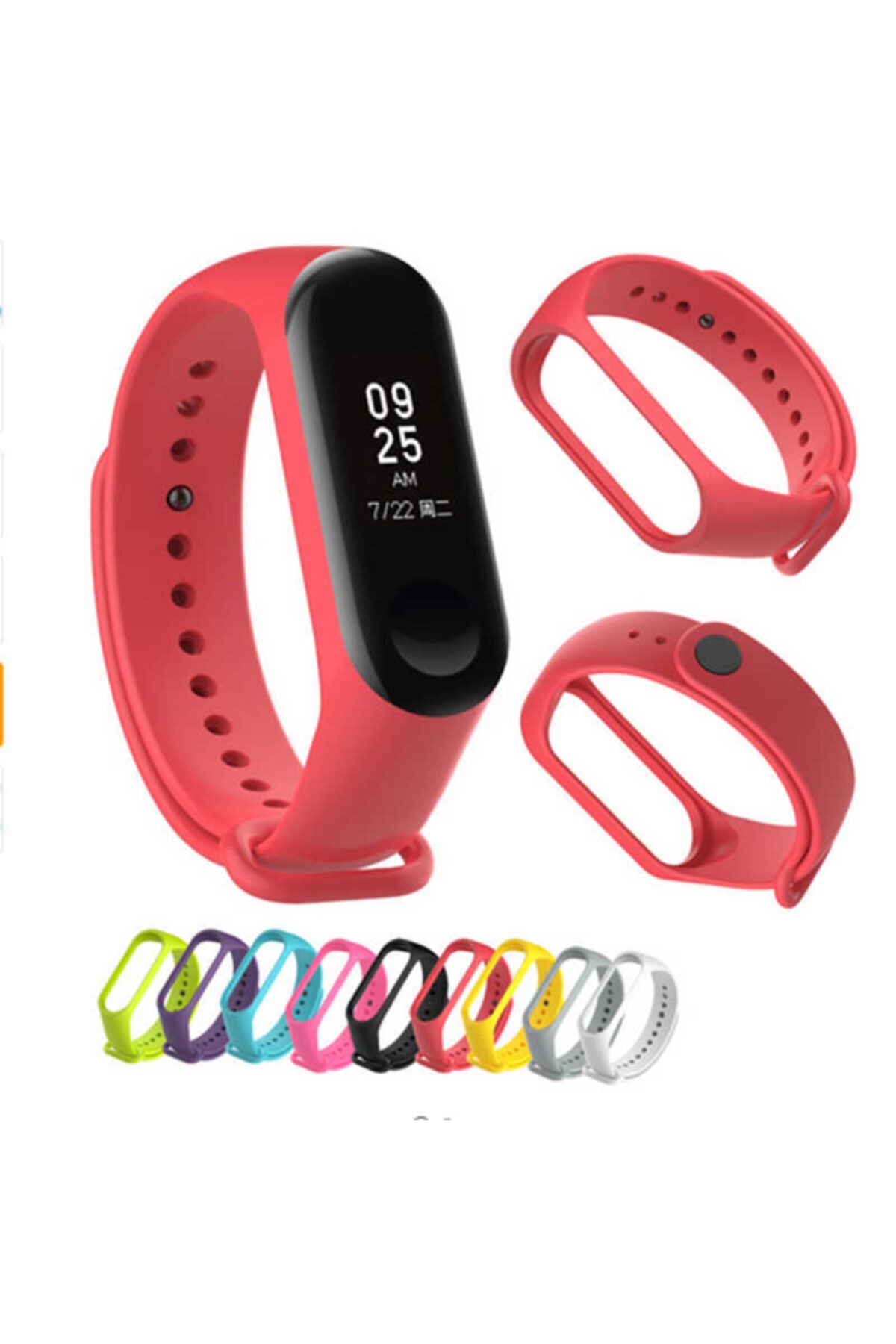 nevaksesuar Xiaomi Mi Band 4 Kordon Silikon Kayış Kordon
