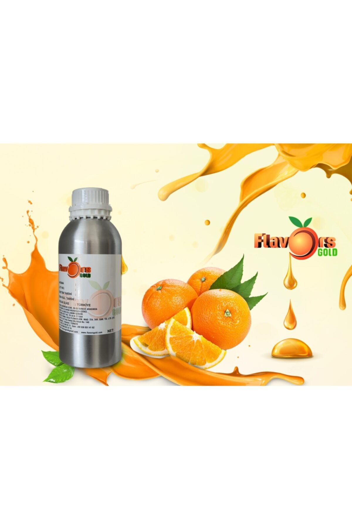 GOLD FLAVORS Mandalina Emülsiyon Aroması