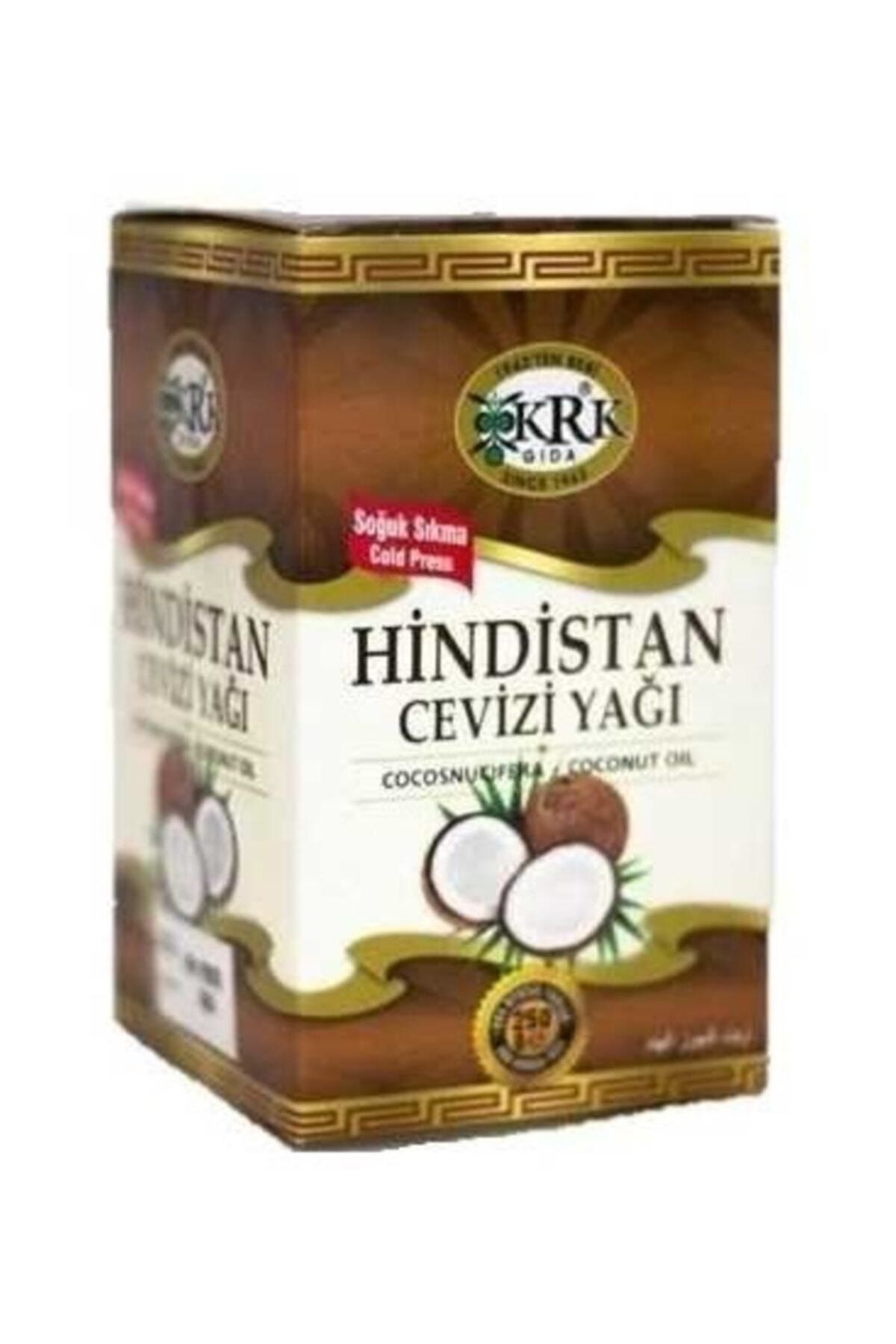 Krk Gıda Soğuk Sıkım Hindistan Cevizi Yağı 250 gr