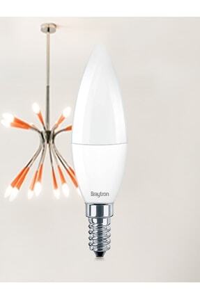 Ba09-00510- 5w 3000k Gün Işığı E14 Mum Led Ampul 5 Li Paket Image 0