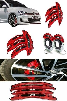 Vw Golf 7 Kırmızı 4-lü R Kaliper Kapagı Image 0