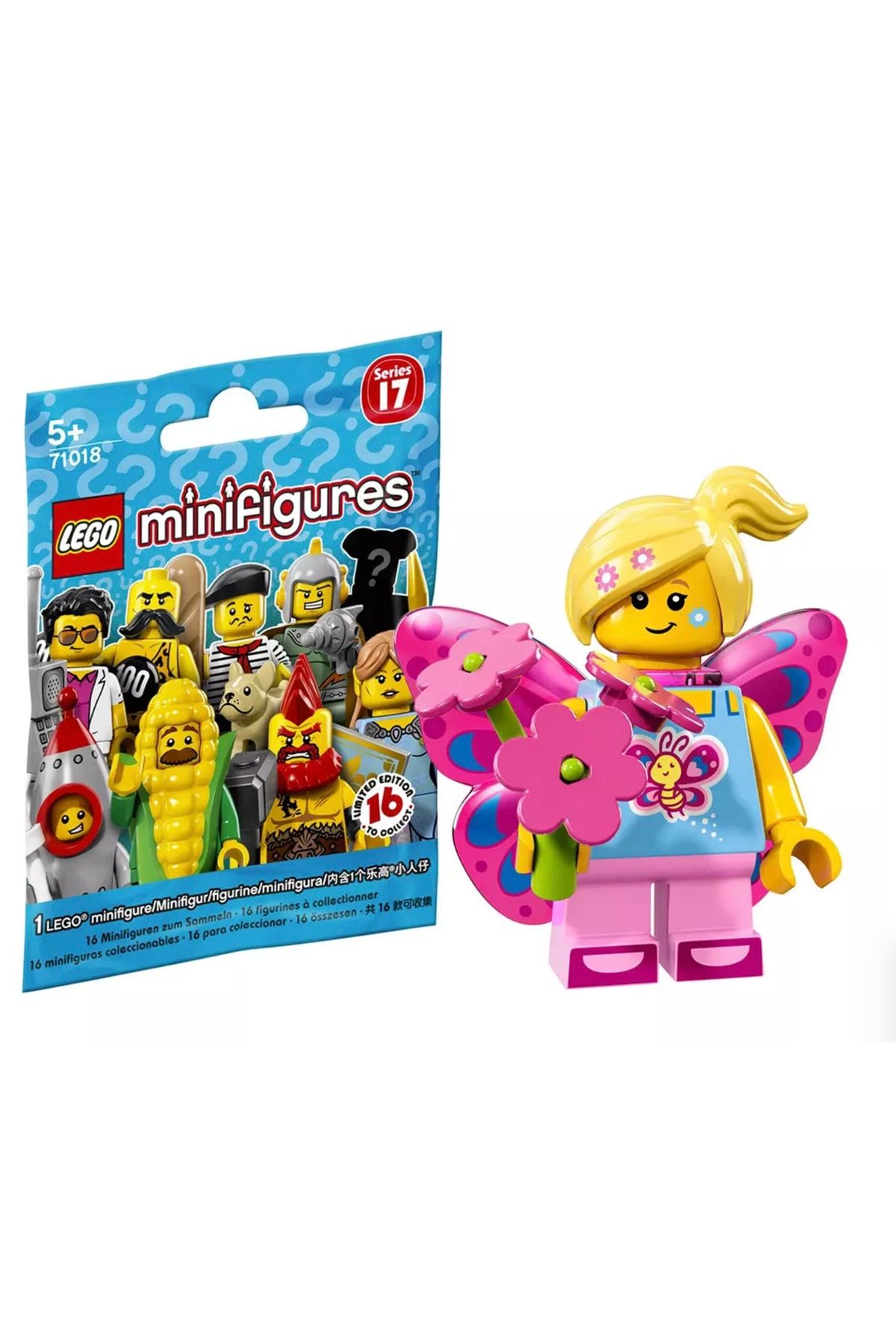 LEGO 71018 Minifigure Series 17 7 Butterfly Girl Minifigure