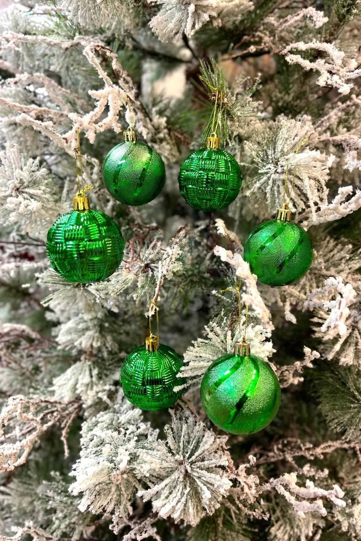Green outlet christmas ornaments