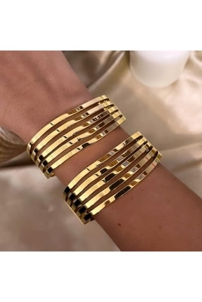 Z&d Accessory Çelik Kararmaz Kaburga Kelepçe Image 0