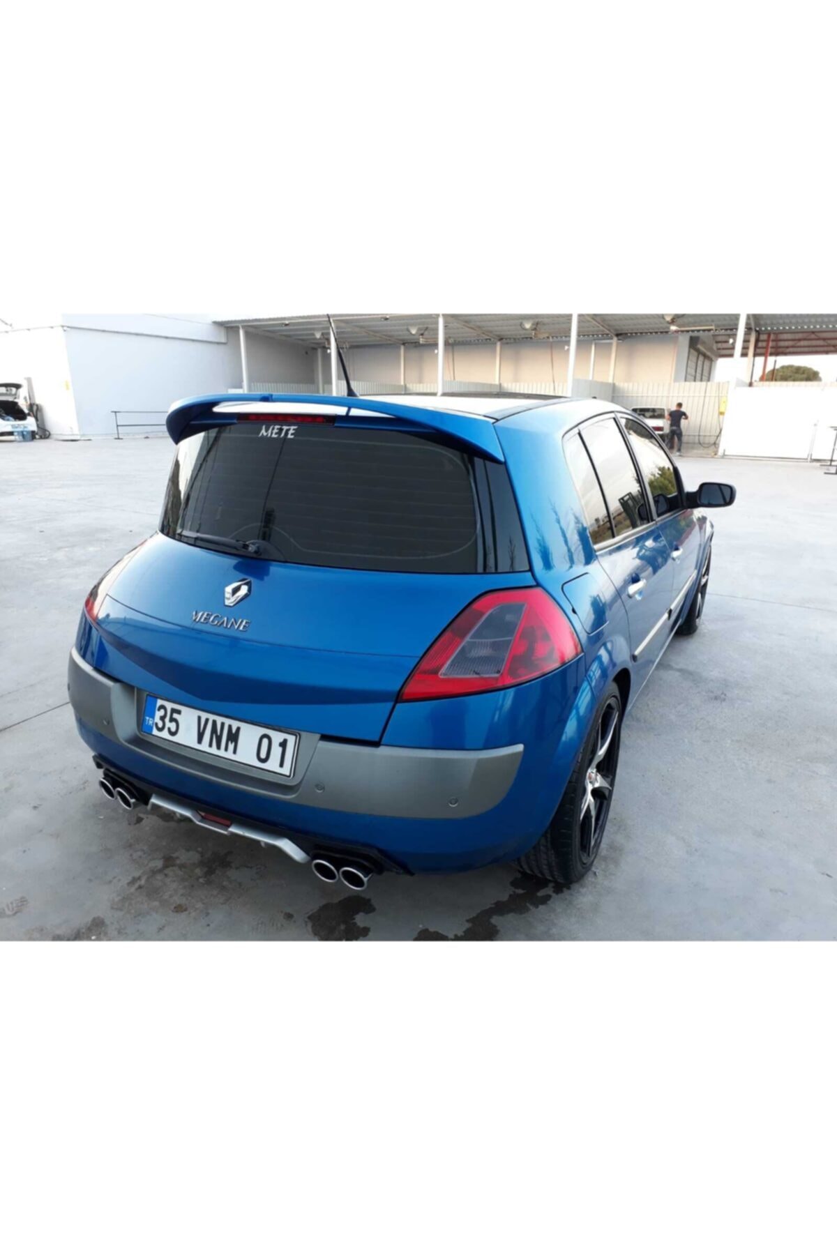 NamTuning Megane 2 R26 Spoyler Fiber Boyasız