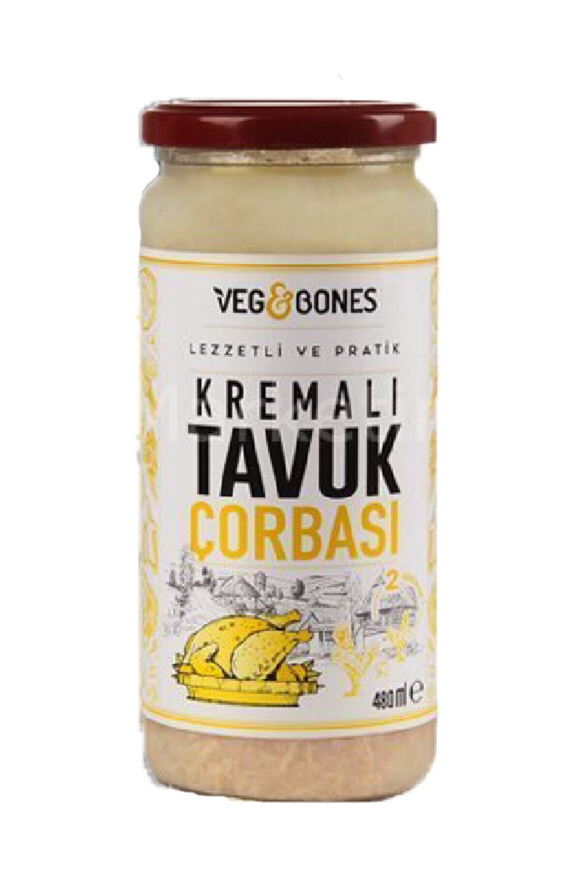 Entazem Veg& Bones Kremalı Tavuk Çorbası (480 ml)