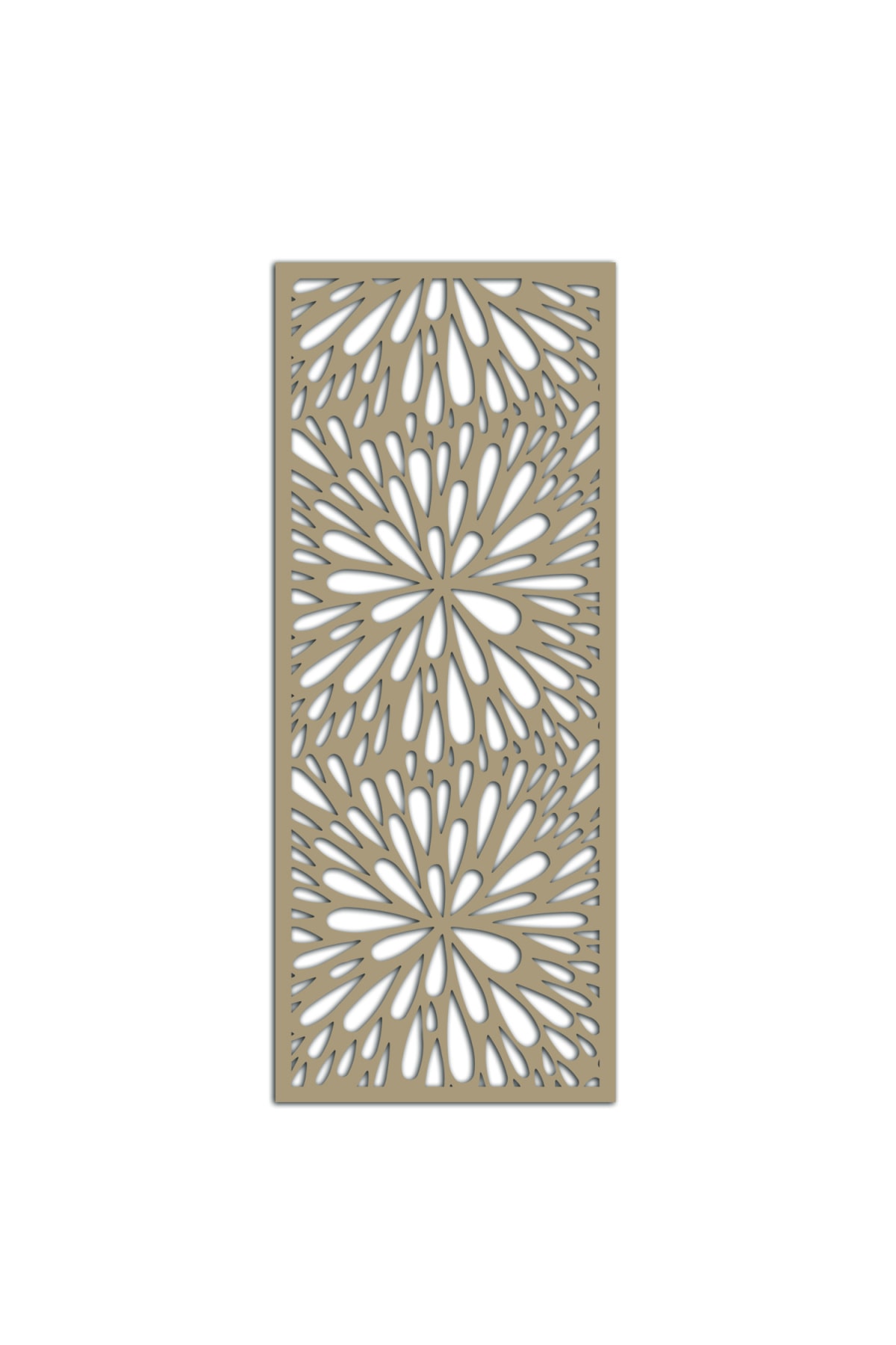 Liar Dekor Liar Ahşap Seperatör (Paravan) - KSP-195 - (10 mm) - (60 cm x 160 cm) - (Ham)