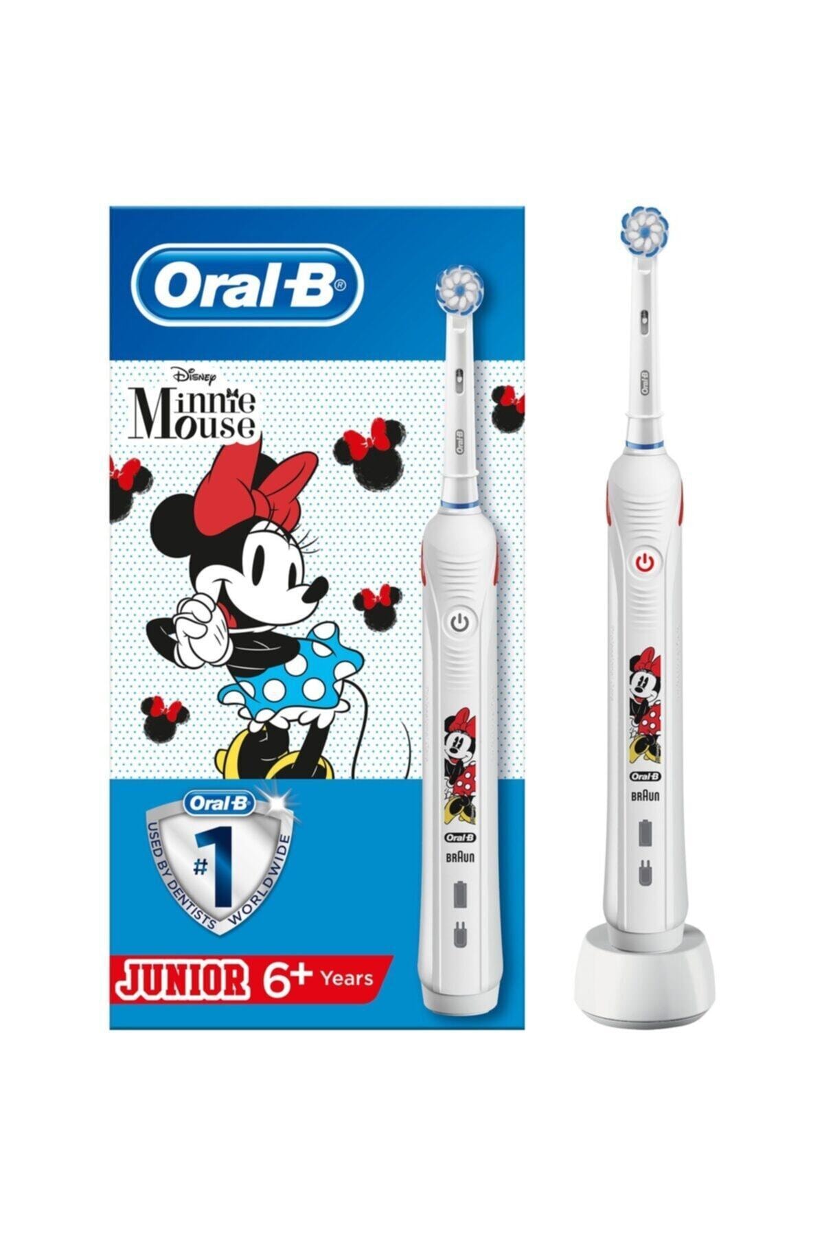 OralB Junior Minnie Mouse Çocuklar İçin Şarj Edilebilir Diş Fırçası