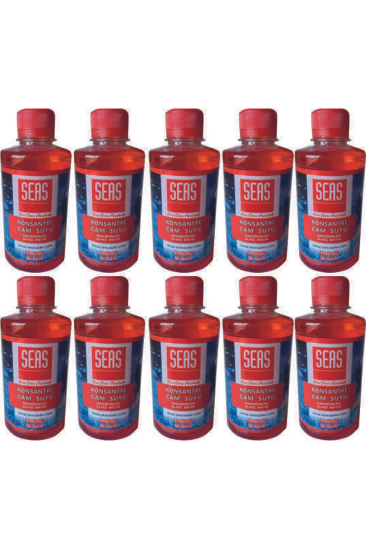 Seas Door 10 Adet Seas Konsantre Oto Cam Suyu 250 ml