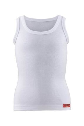 Black Spade 9264 Unisex Çocuk Termal Atlet Beyaz Image 0