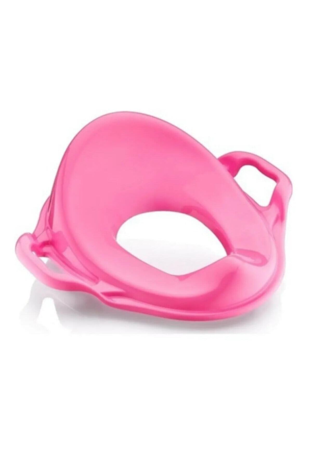 ELAVUS Bebek Pembe Kulplu Klozet Adaptörü