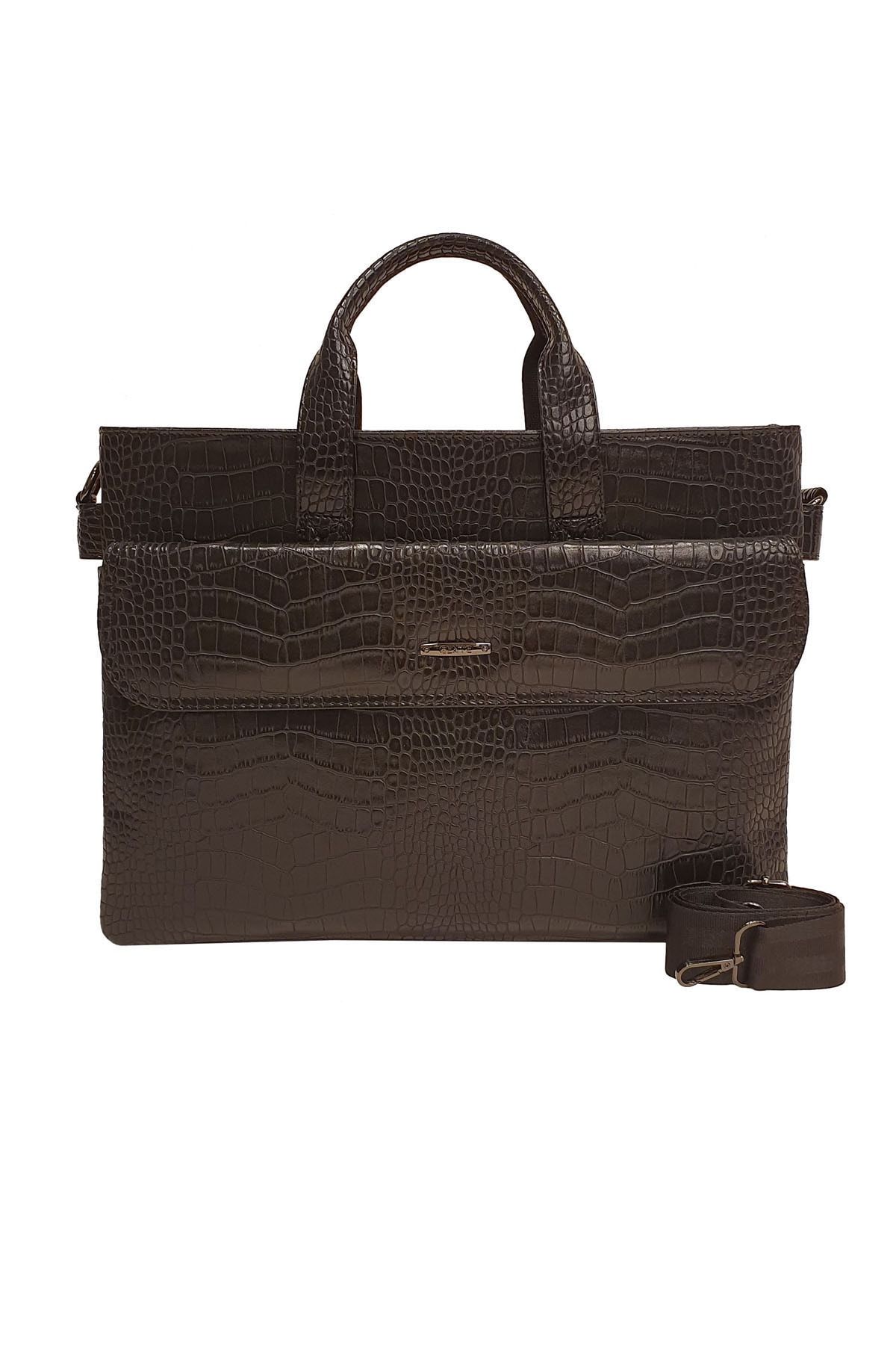 GENTE Unisex Laptop & Evrak Çantası Siyah Gn071949skr01