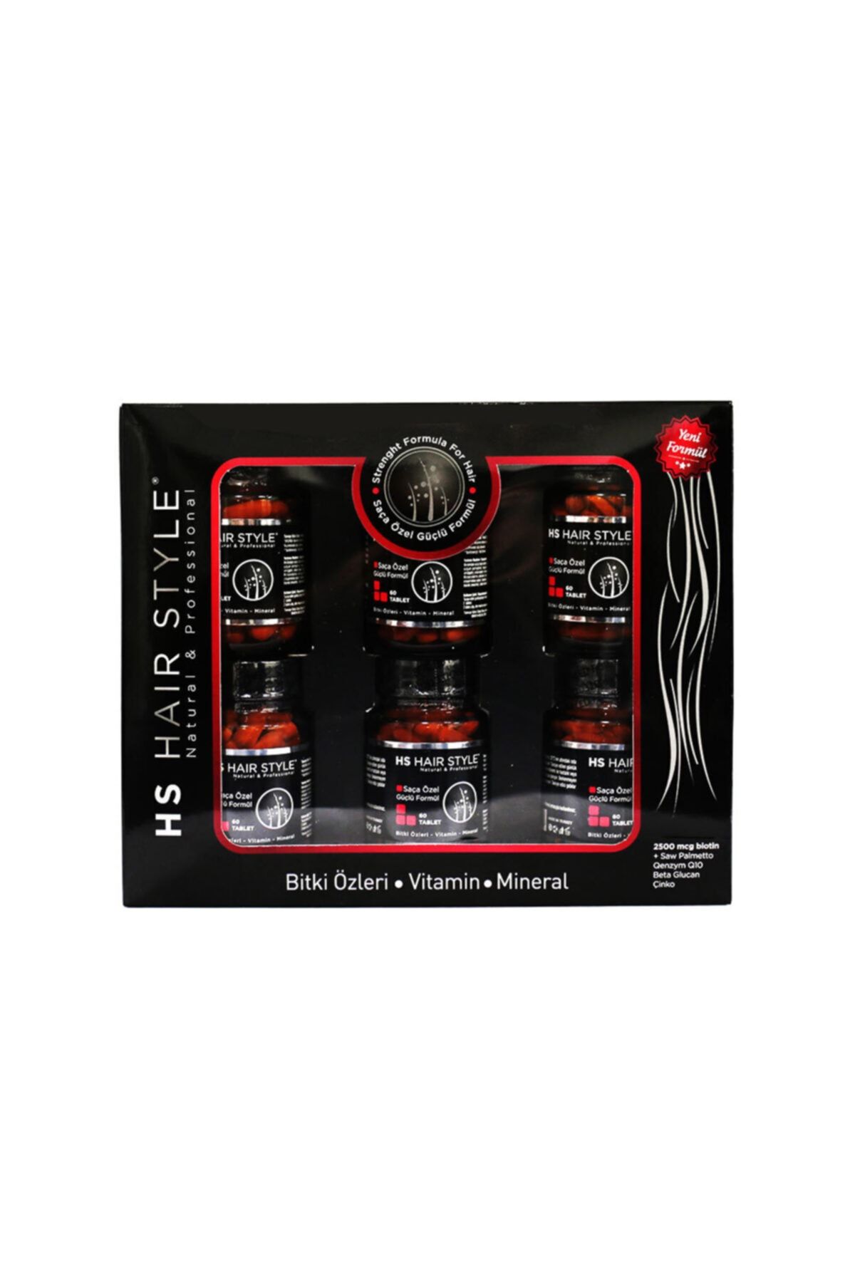 Hs Hair Style Tablet 5+1 Set