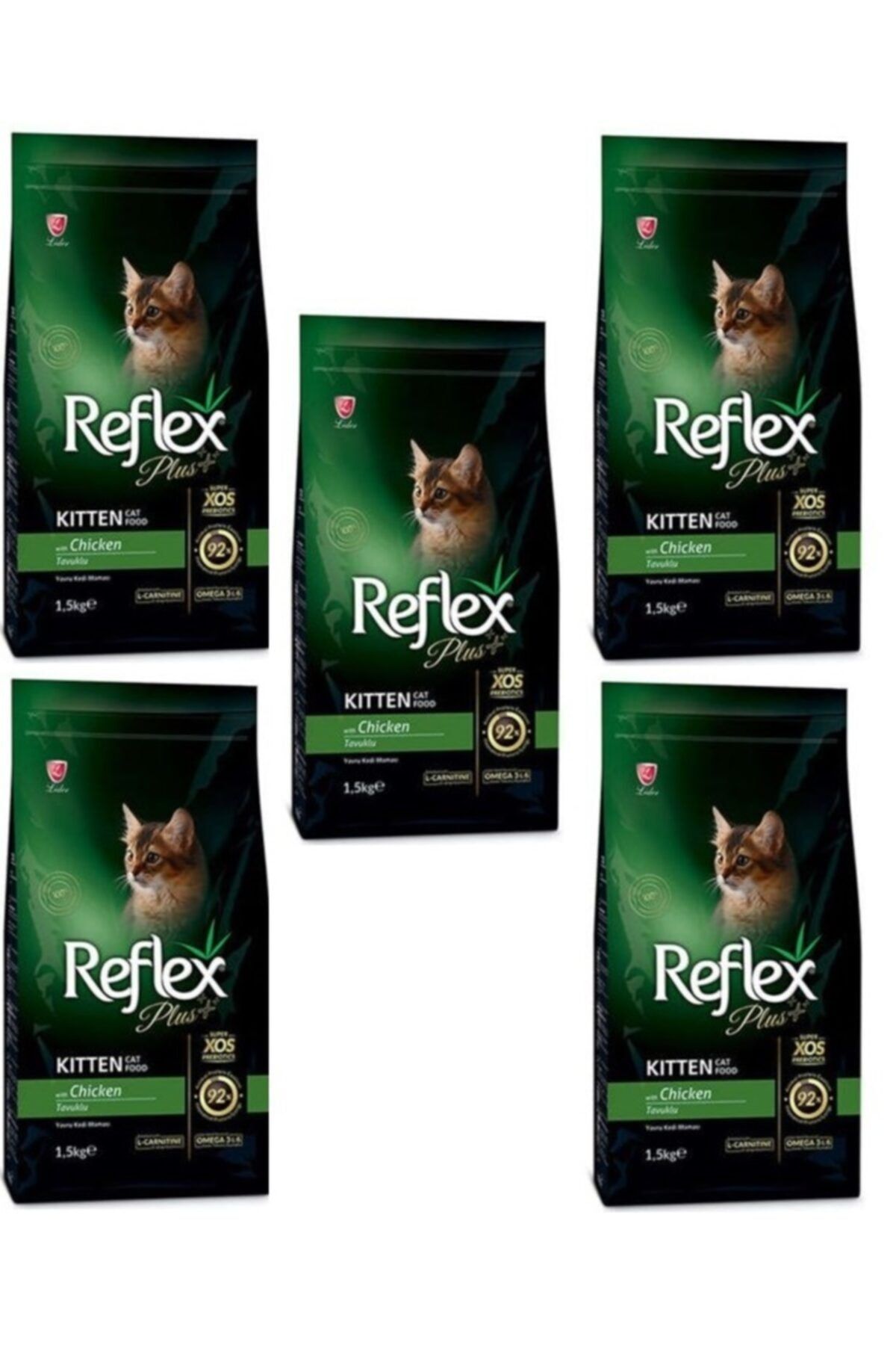 Reflex Plus Kitten Tavuklu Yavru Kedi Maması 5x1,5 Kg