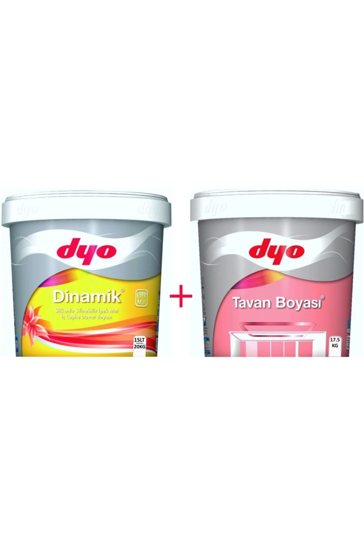 dyo dinamik ipek mat ic cephe boyasi 15lt 20kg tavan boyasi 17 5kg silikonlu su bazli silinebilir fiyati yorumlari trendyol