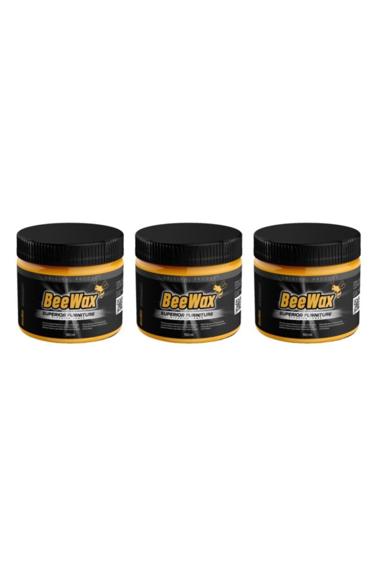 BeeWax Ahşap Onarıcı Parlatıcı Koruyucu 450 ml 2+1 Paket