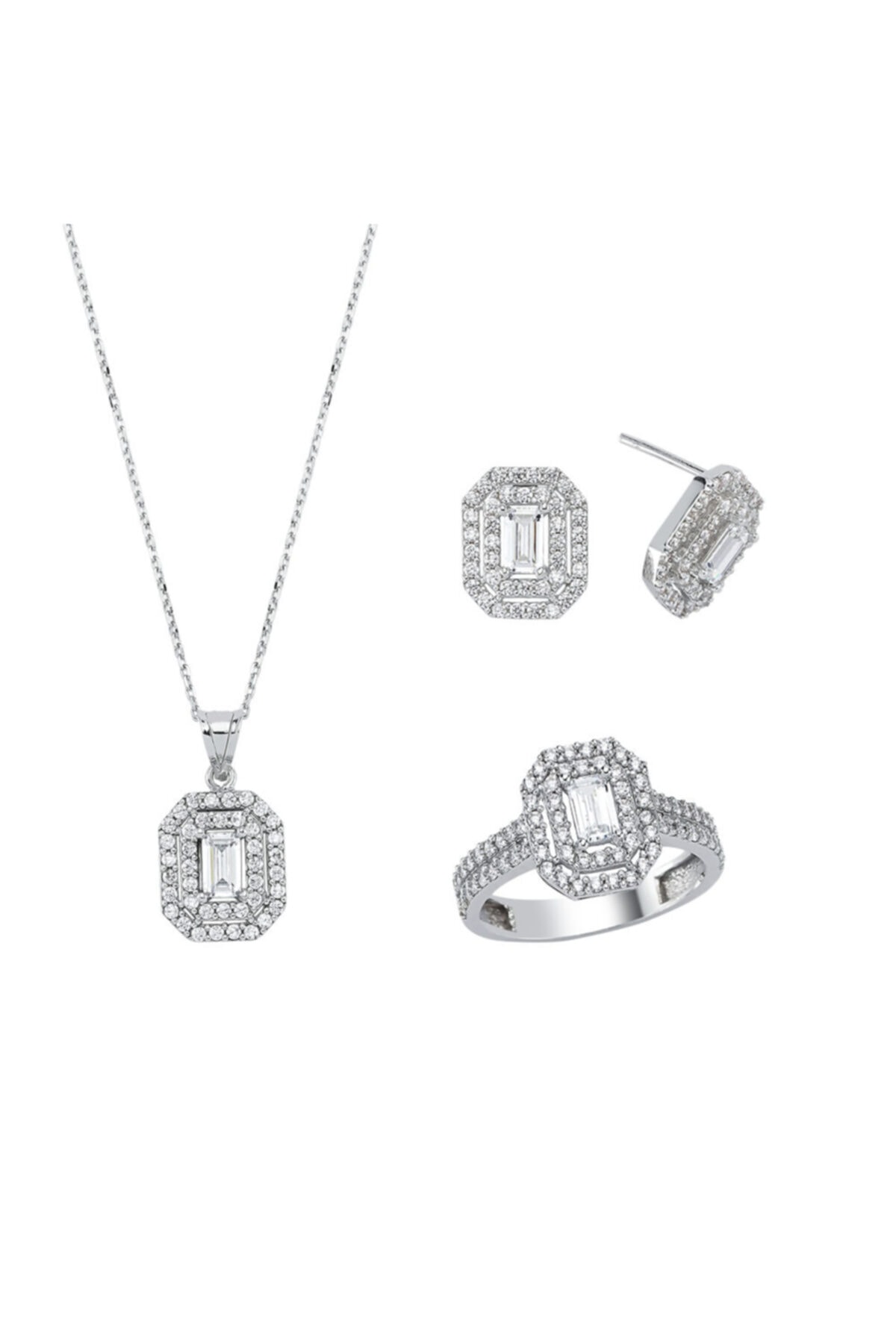 KRD 14 Ayar 7,55 Gr Altın Baget Takım