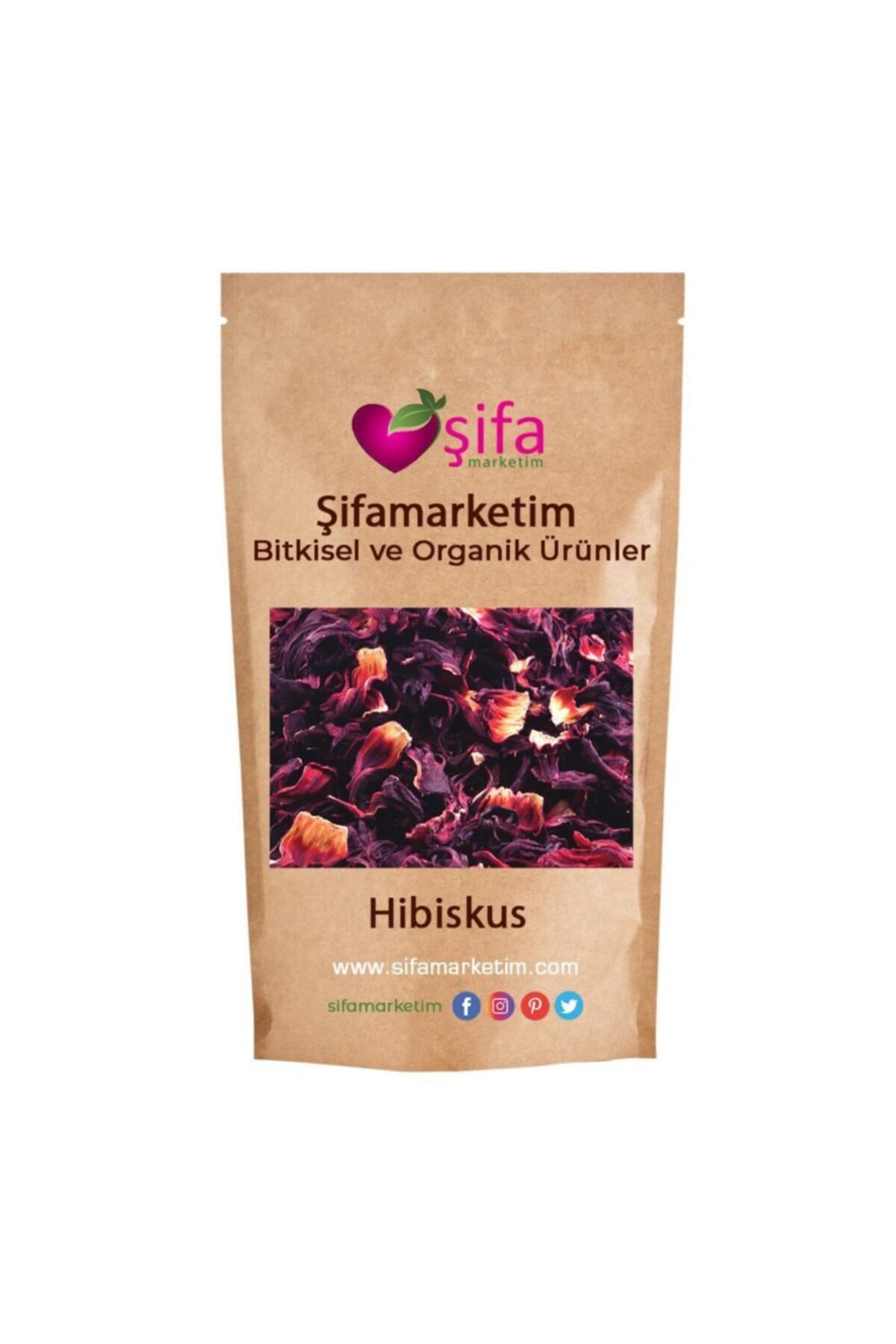 Şifamarketim Hibisküs Bitki Yaprak Çayı 250 gr