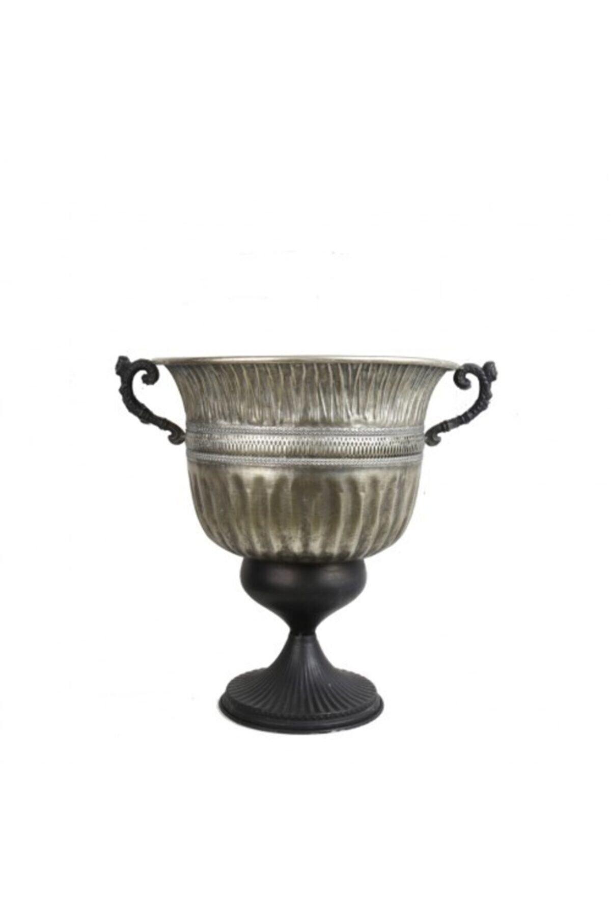 ENDEKOR Aksesuar Siyah Ayaklı By. Saksı 48cm