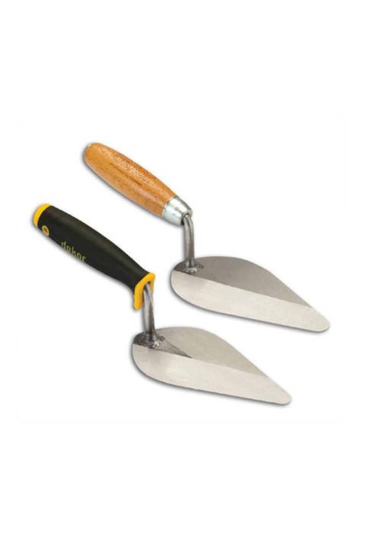 Dekor Plastik Saplı Dil Malası 20 cm 393