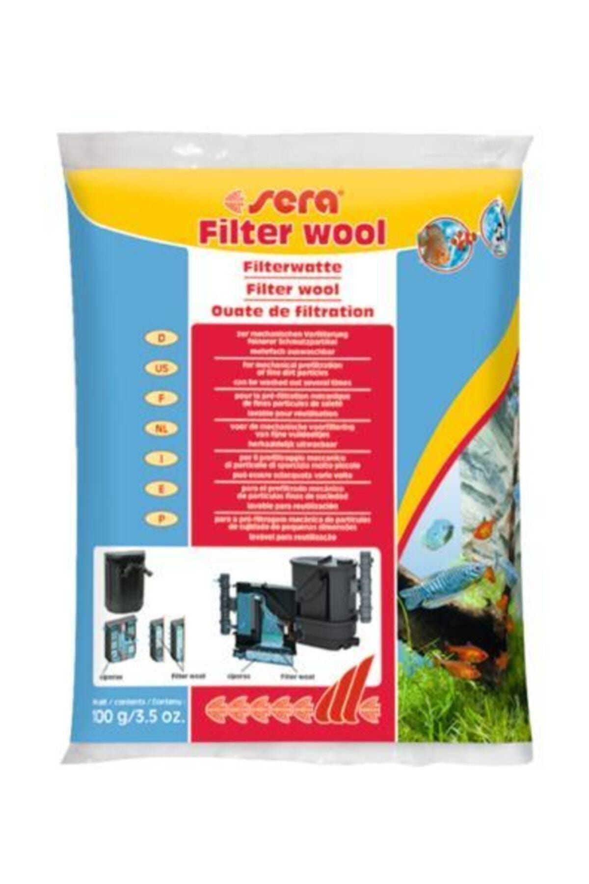 SERA Filter Wool Akvaryum Filtre Elyafı 100gr